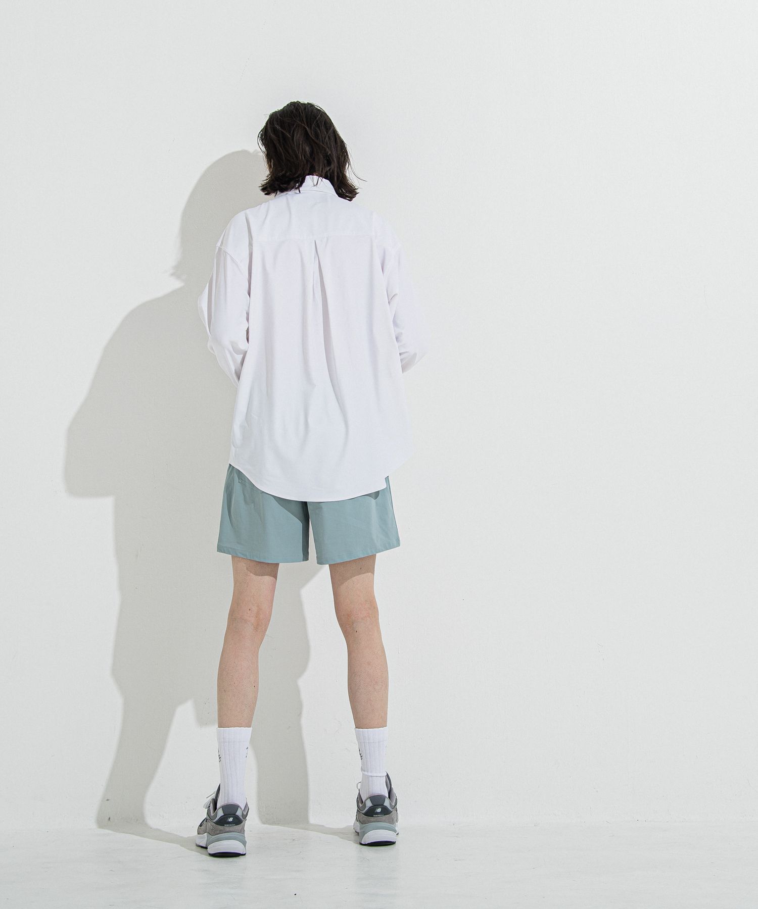 RUSH JACK SHIRTS / RC36-SH-001 / オーバーサイズラッシュガードシャツ / ホワイト