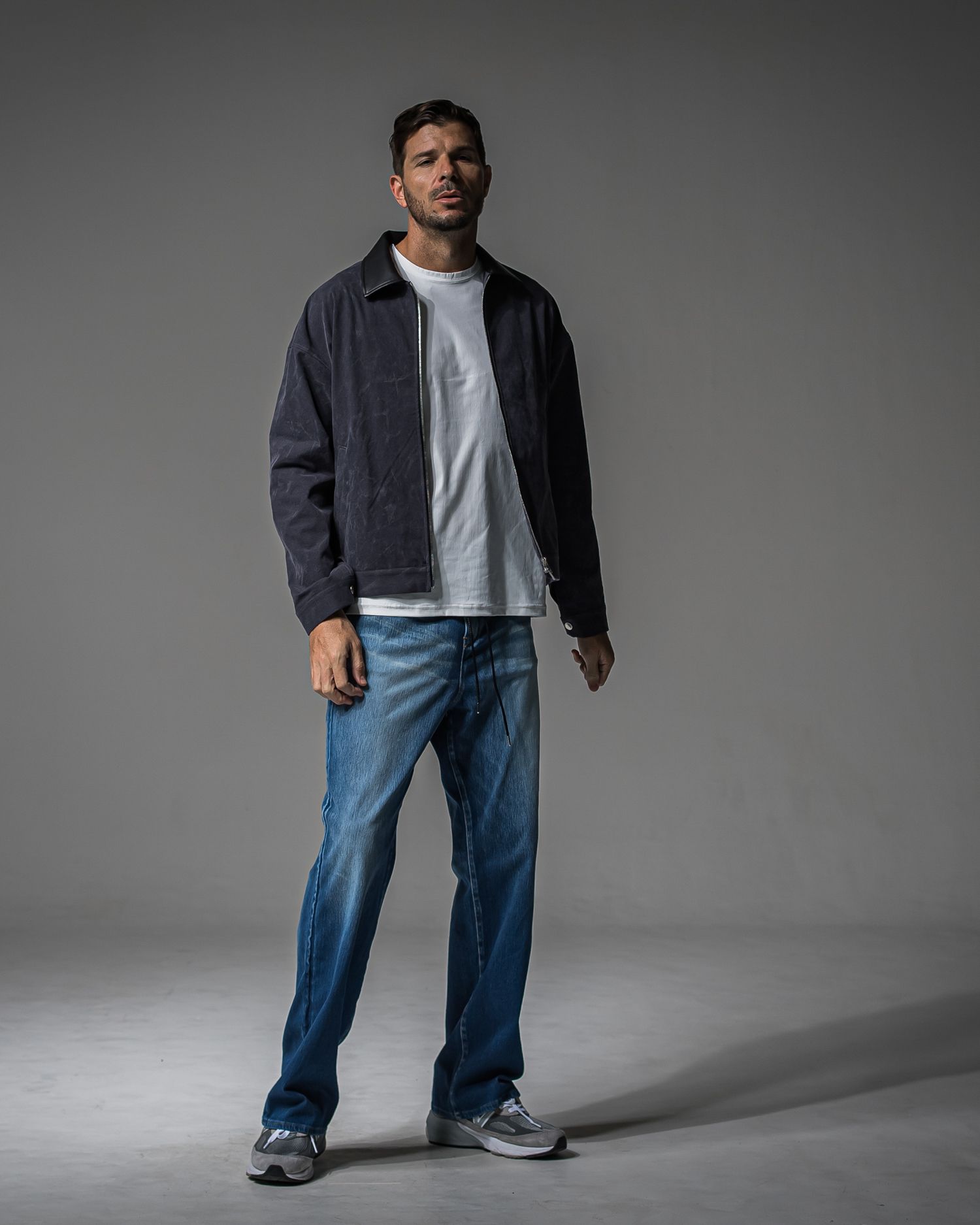 KING DENIM JERSEY / RC37-ST-005 / デニムジャージ バギーワイドパンツ / ライトインディゴ