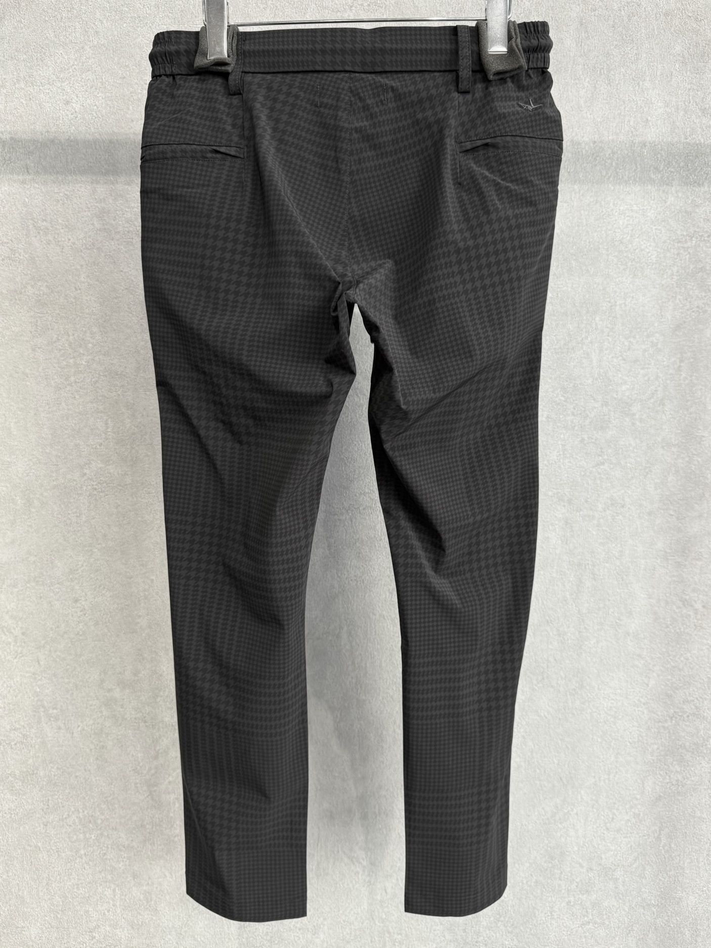 ストレッチナイロンセットアップ / uso-26062,usb-26062 / チャコール×ブラック(グレンチェック)