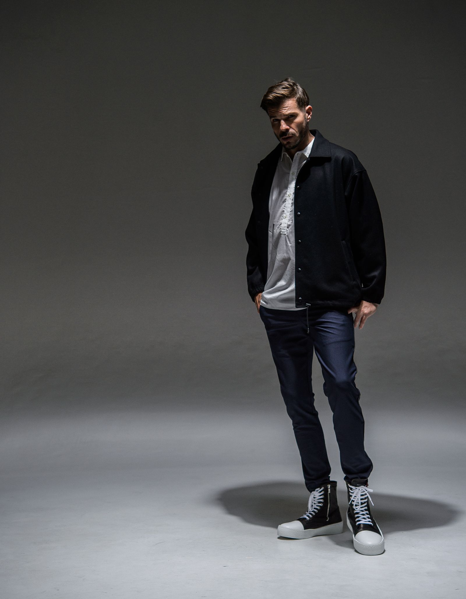 【※期間限定販売※】 OVER WOOL COACH JACKET / RC21-JK-005W / コーチジャケット