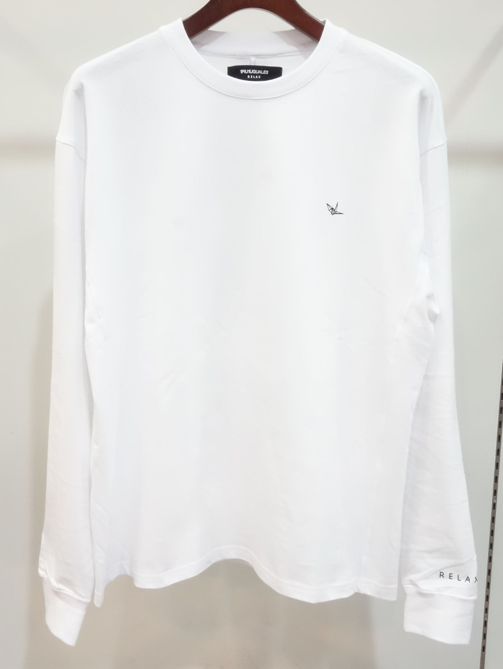 【1PIU1UGUALE3 RELAX】バックプリント ビッグ ロング Tシャツ 1PIU1UGUALE3 RELAX バックプリントビッグロングTシャツ | ウノ