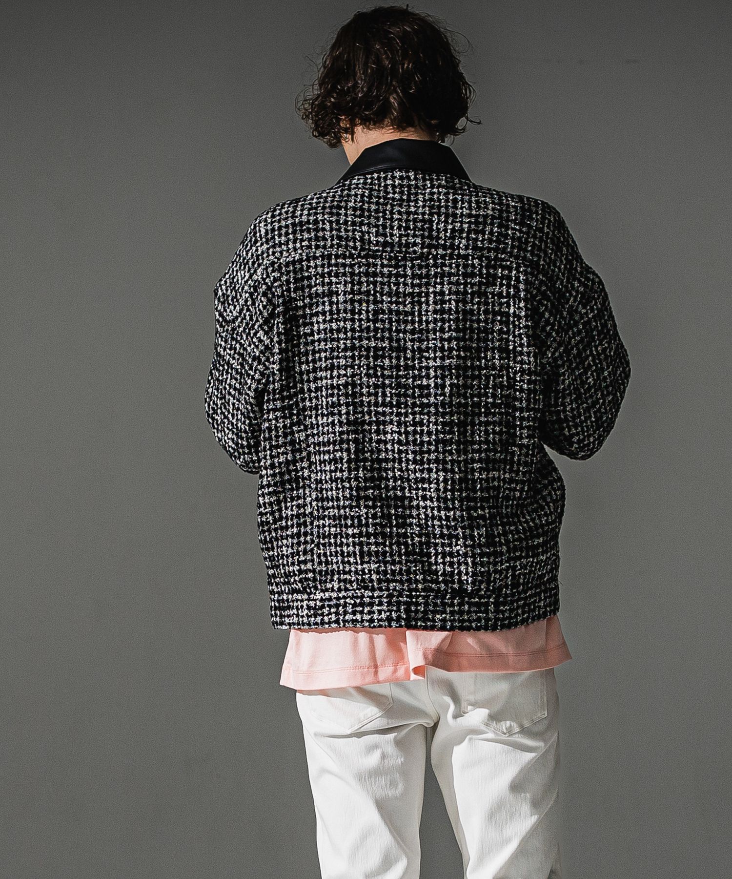 FCTWEED 2ND JK / RC41-JK-002 / ファンシーツイードジャケット / ブラック (9月下旬入荷予定)