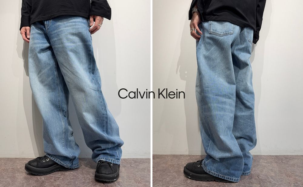 【Calvin Klein】代名詞でもあるデニムが初入荷