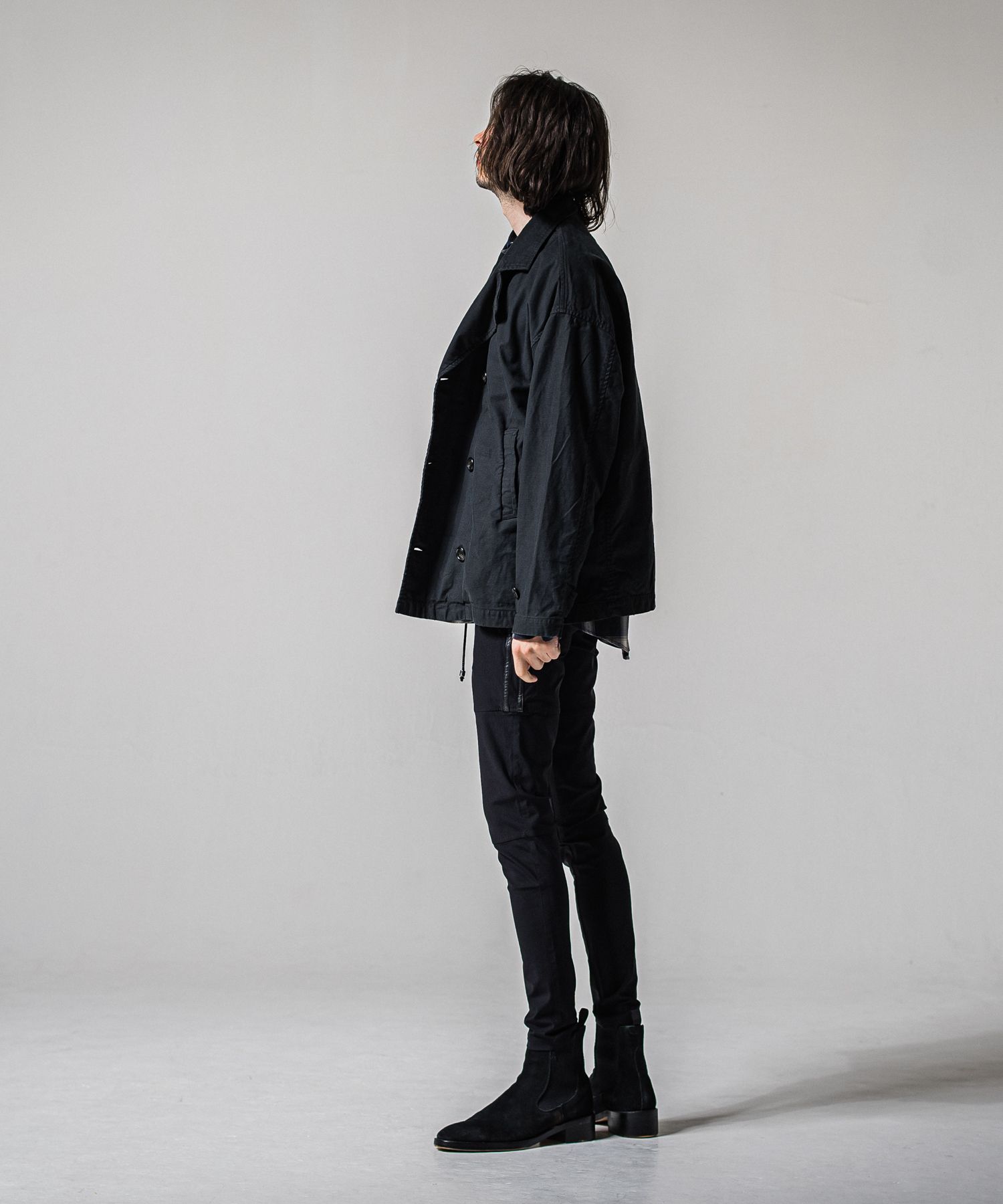 PULL JACK SHIRT / RC39-SH-003 / プルオーバーチェックシャツ / ネイビー (3月上旬入荷予定)