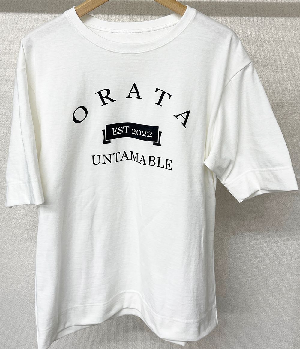 VINTAGE COLLEGE CREW T / OR2-T-001 / プリントTシャツ / ホワイト (6月中旬入荷予定)