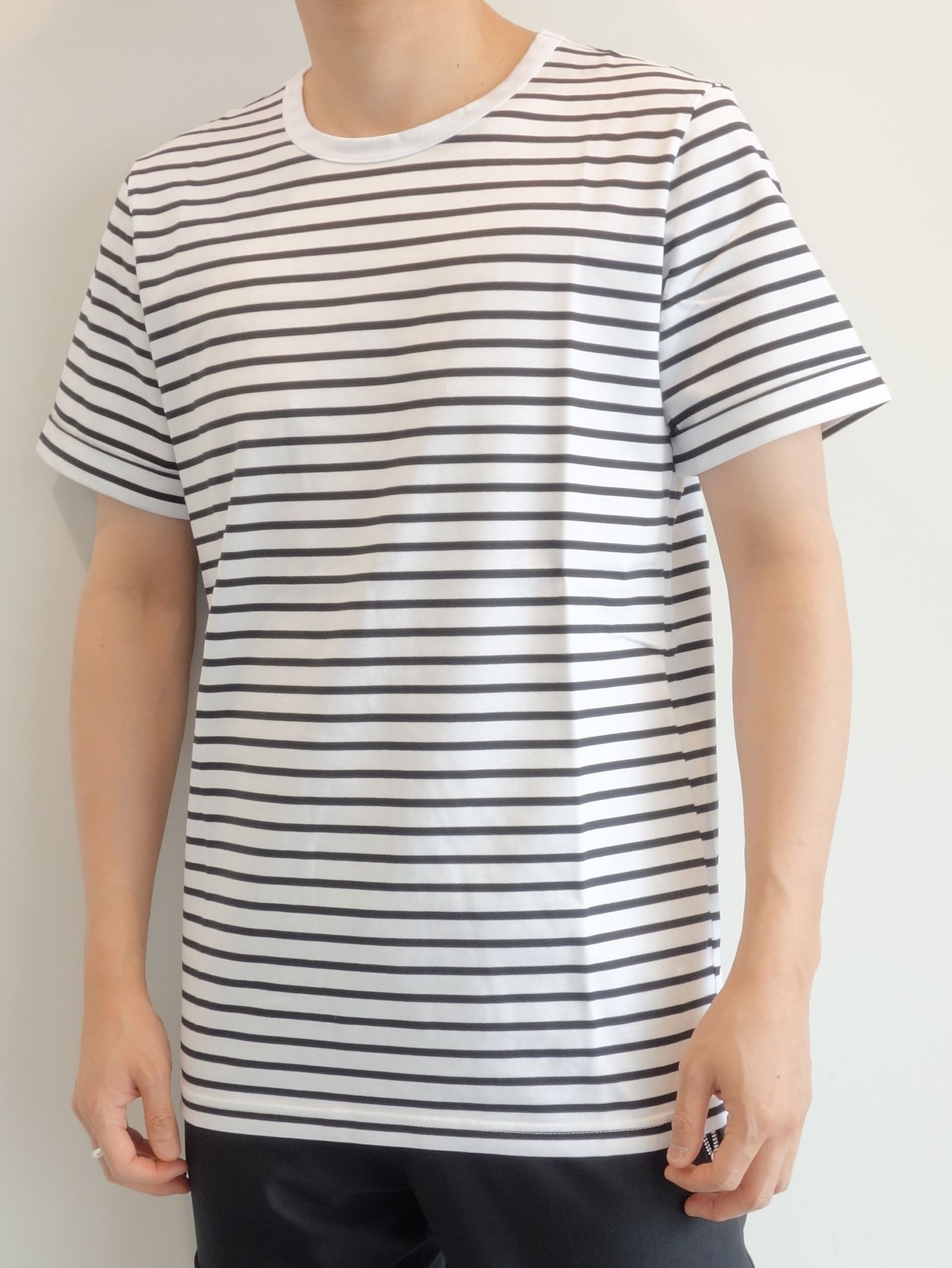 ROLL UP JERSEY TEE / RC19-T-006 / ボーダーTシャツ ※