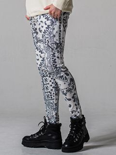 JOHNSON LINE NYLON PT / RC39-ST-009 / ジョンソンナイロンラインパンツ / バンダナホワイト (3月上旬入荷予定)