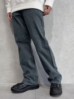 KING DENIM JERSEY / BASIC-ST-005 / デニムジャージバギーワイドパンツ / ピグメントブラック