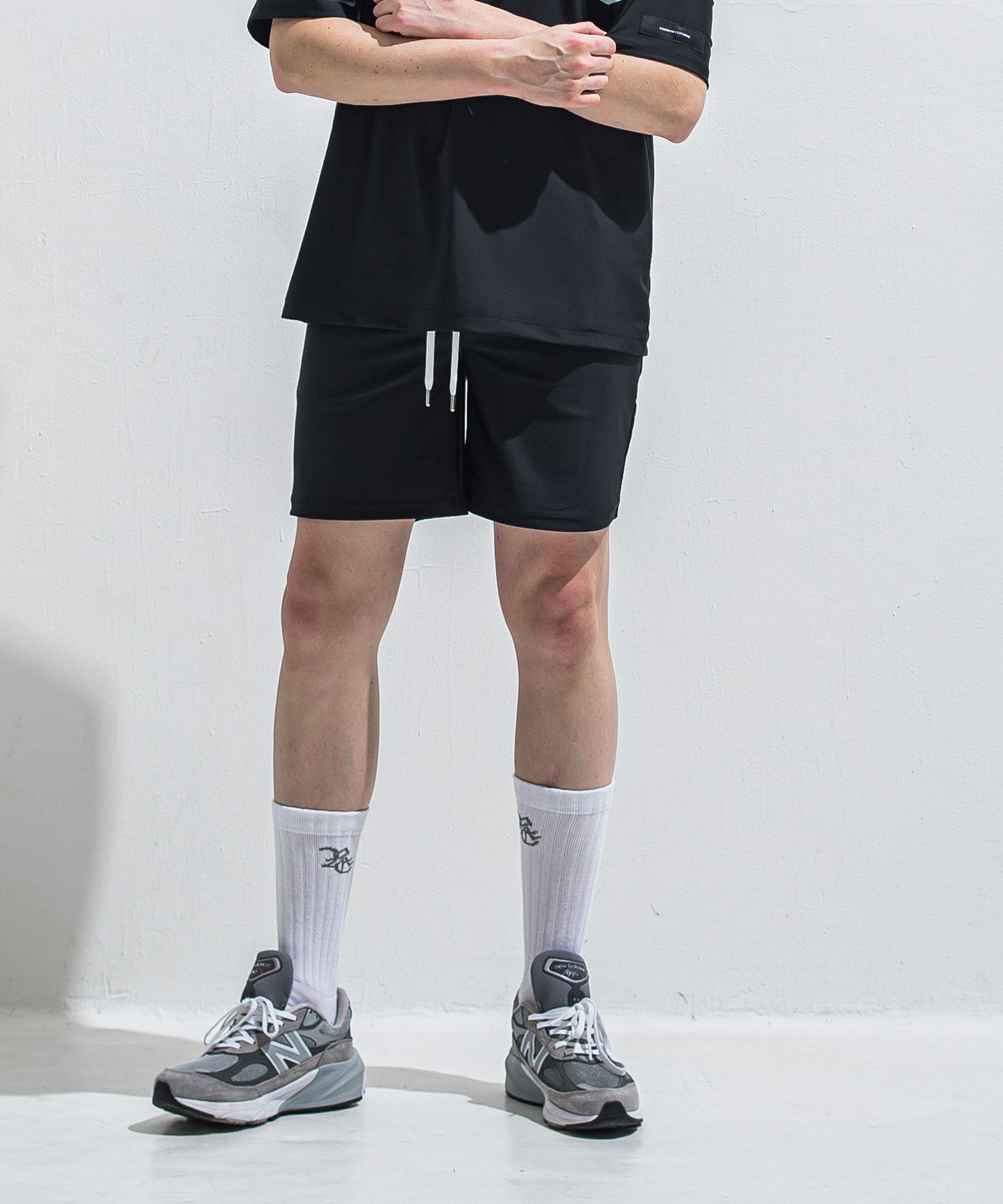 RUSH SHORTS / RC40-HP-003 / ラッシュガードデニムショーツ / ブラック (5月下旬入荷予定)