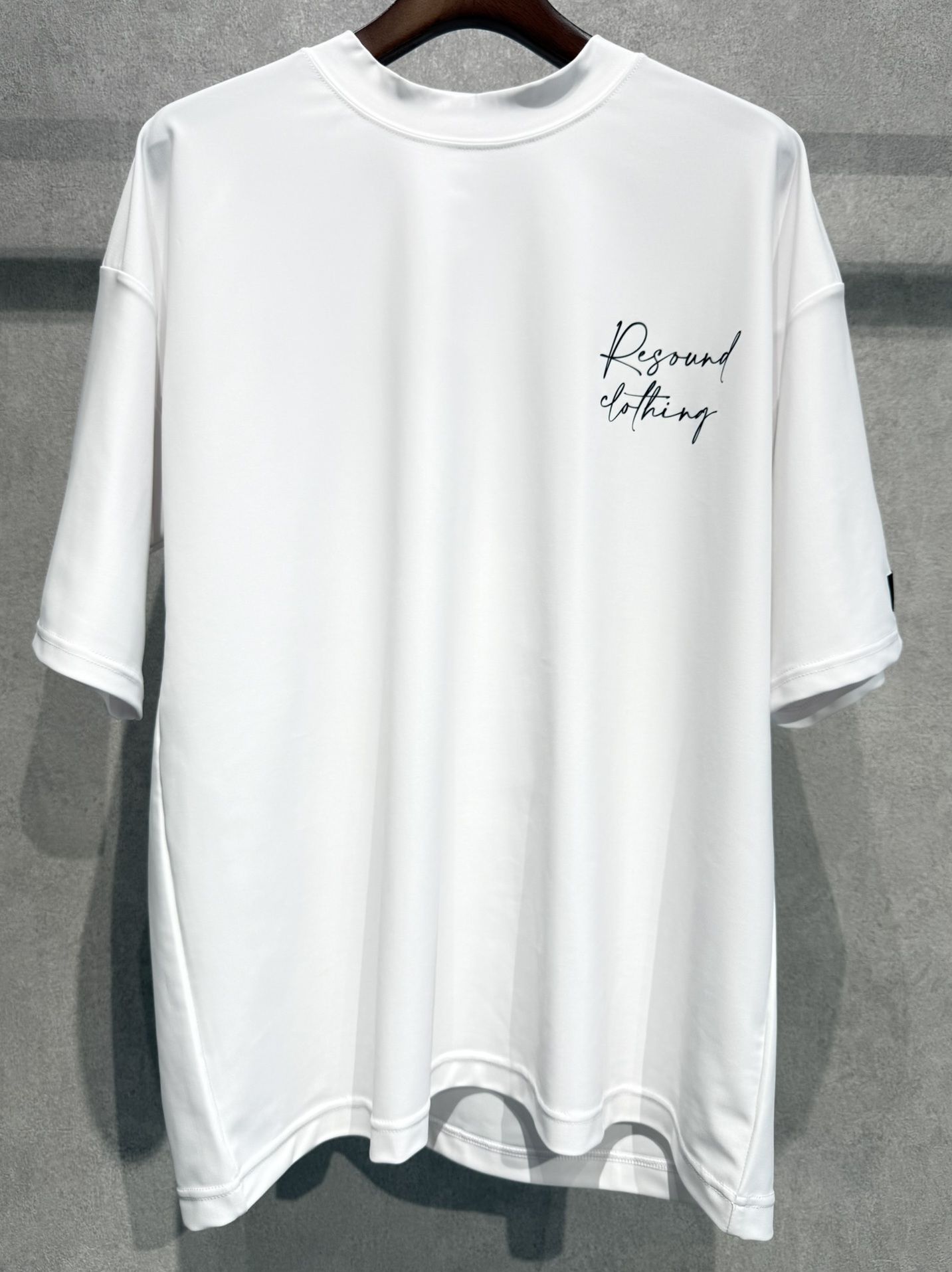 ID RUSH OVER T / RC36-T-011 / バックロゴラッシュガードビッグTシャツ / ホワイト