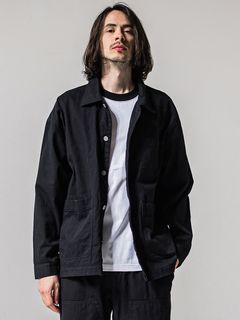 RC CAVER ALL / RC39-JK-004 / デニムカバーオール / ブラック (2月中旬入荷予定)