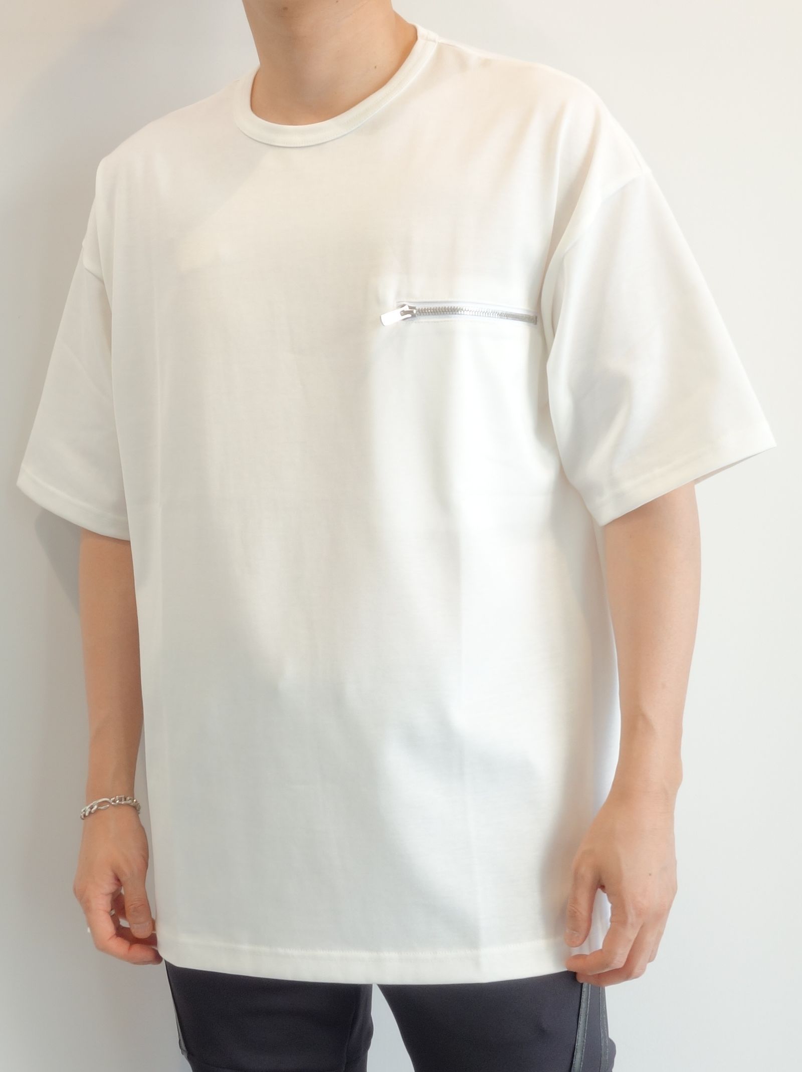 FASTENER POCKET LOOSE TEE / RC24-T-007 / ビッグTシャツ