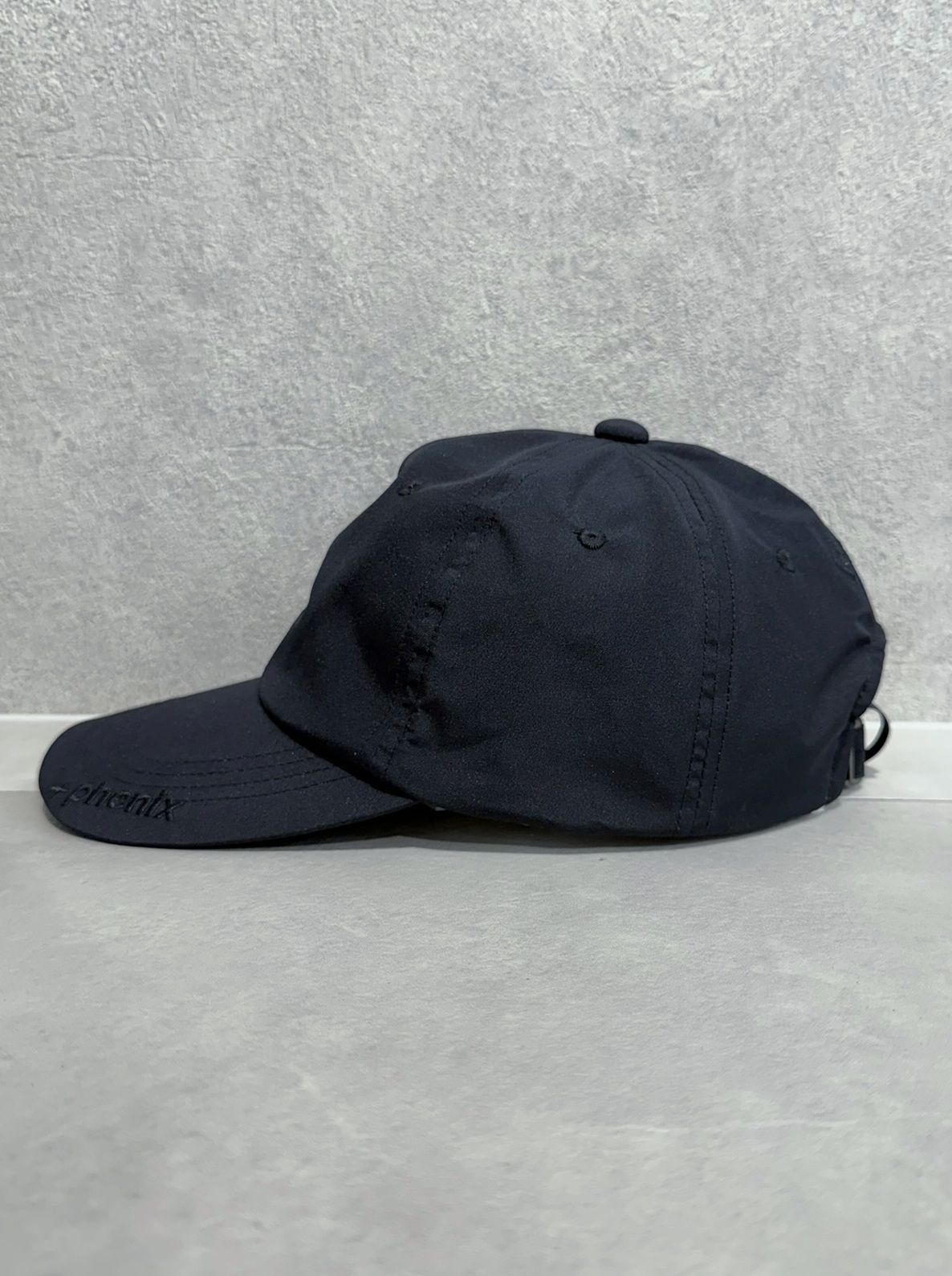 メンズウェア 1PIU1UGUALE3 CAP BLACK 1PIU1UGUALE3 RELAX - ×【+phenix】 キャップ WINDSTOPPER