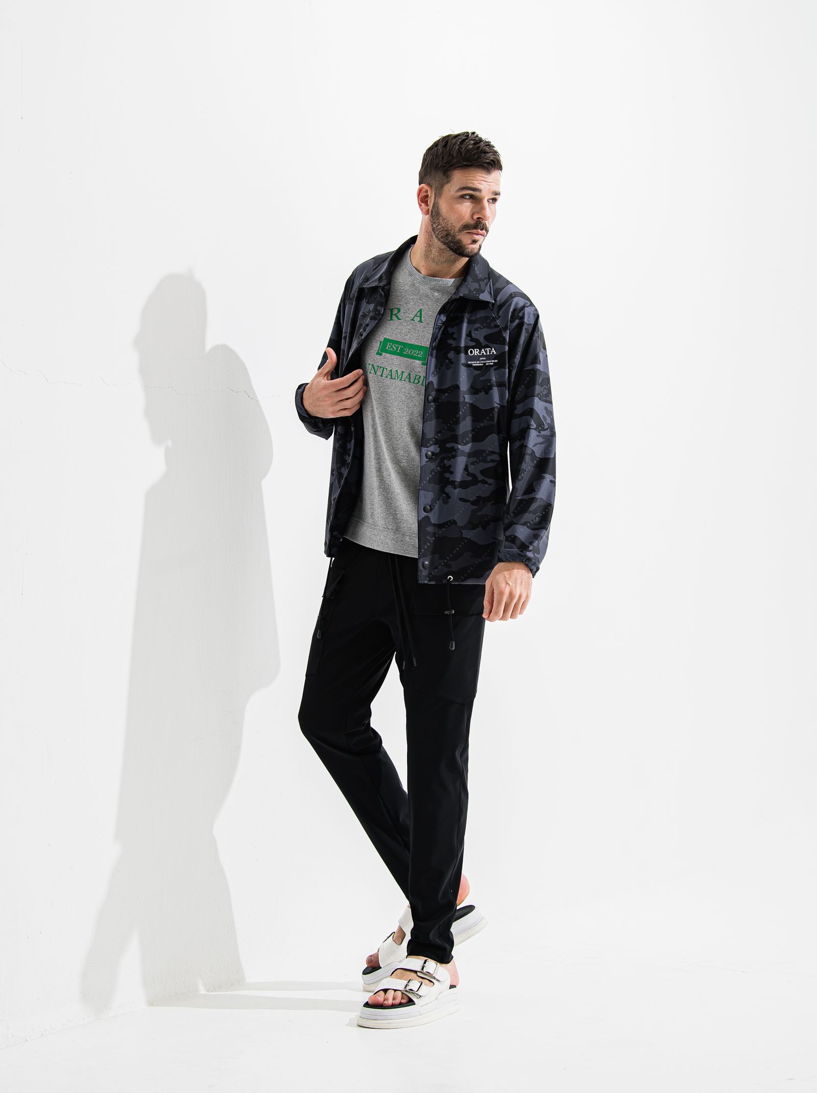OX JERSEY GR PT / OR2-ST-004 / オックスジャージギアカーゴパンツ / ブラック