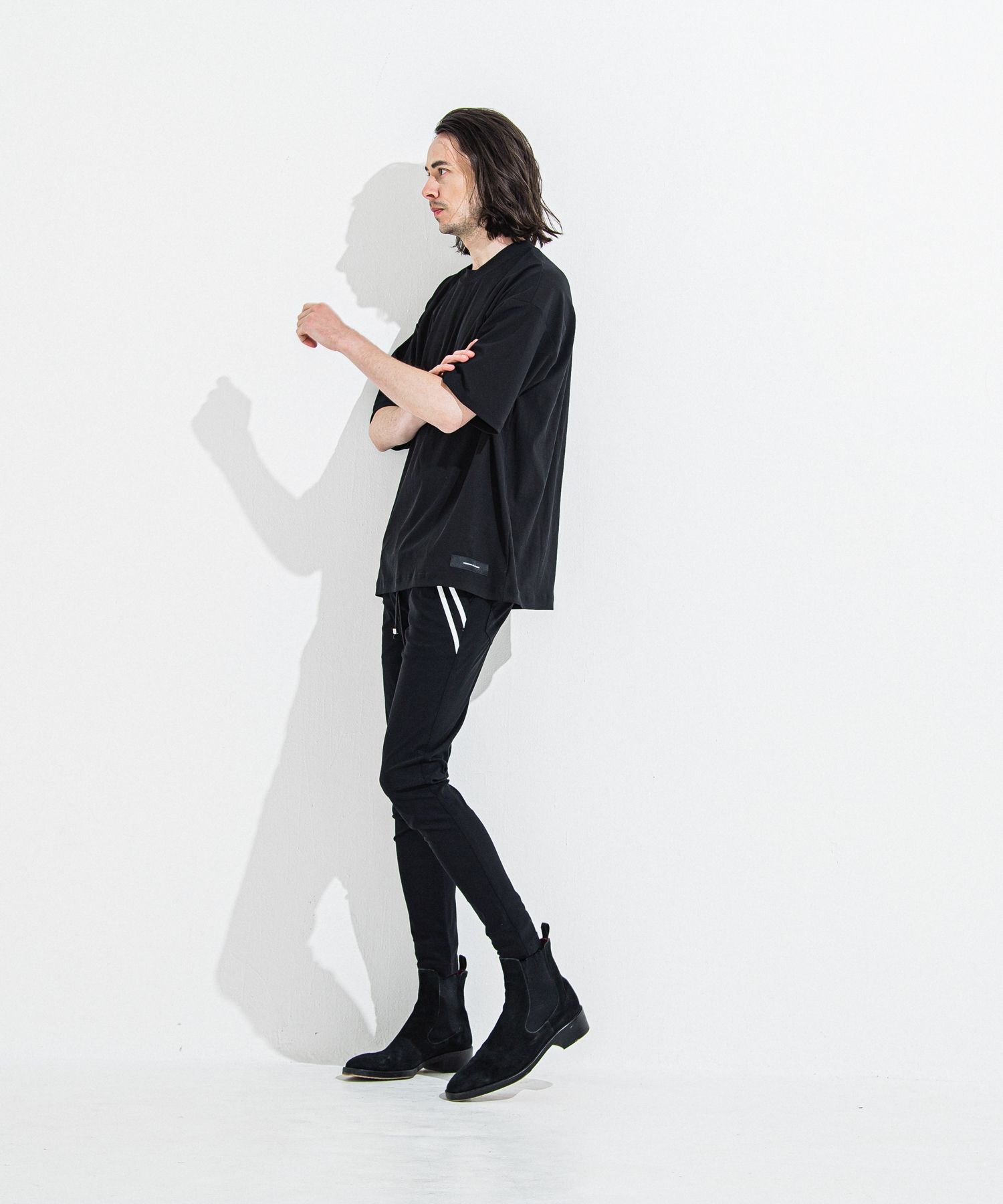 OX JERSEY OVER TEE / RC36-T-005 / オックスジャージービッグTシャツ / ブラック