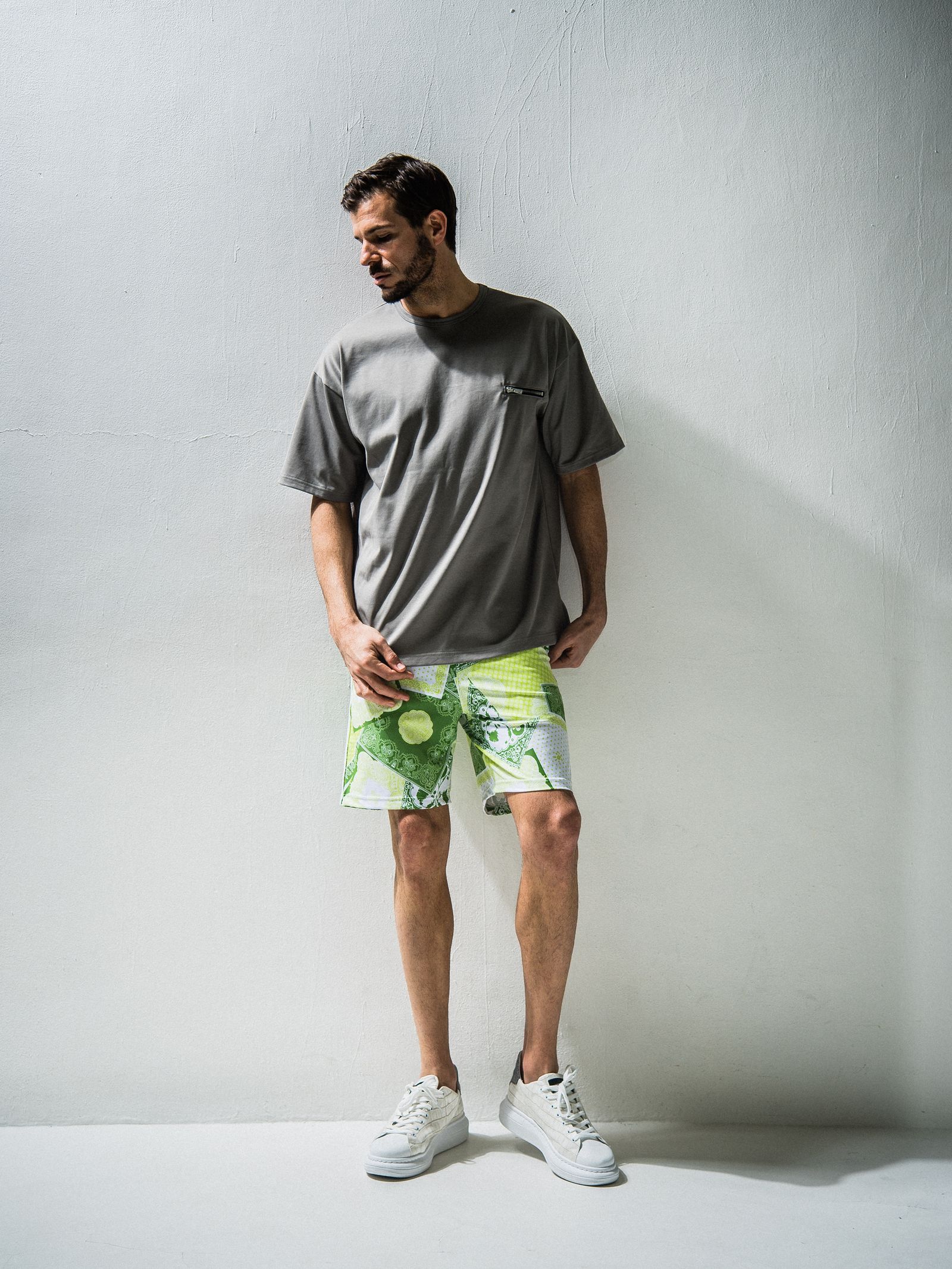 FASTENER POCKET LOOSE TEE / RC24-T-007 / ビッグTシャツ ※