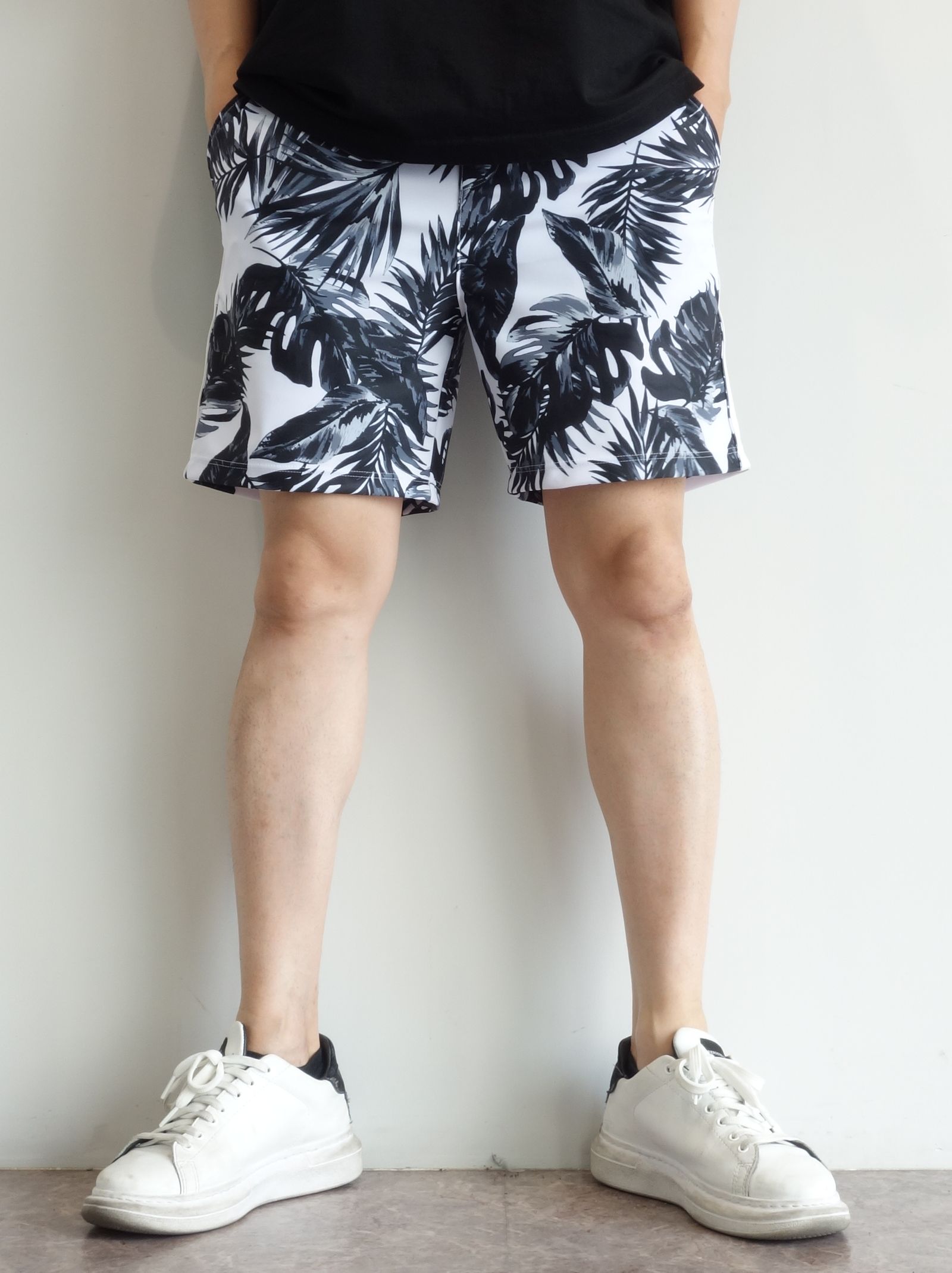 LEAF RUSH SHORTS / RC24-HP-003 / ラッシュガードハーフパンツ ※
