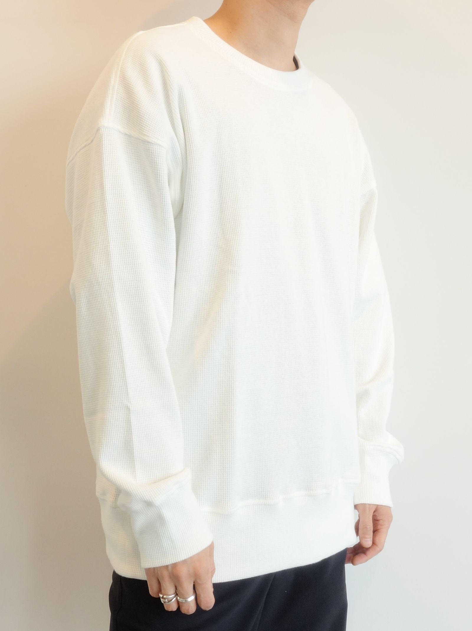 WAFFLE THERMAL LOOSE TRAINER / RC27-C-002 / サーマルトレーナー / ホワイト