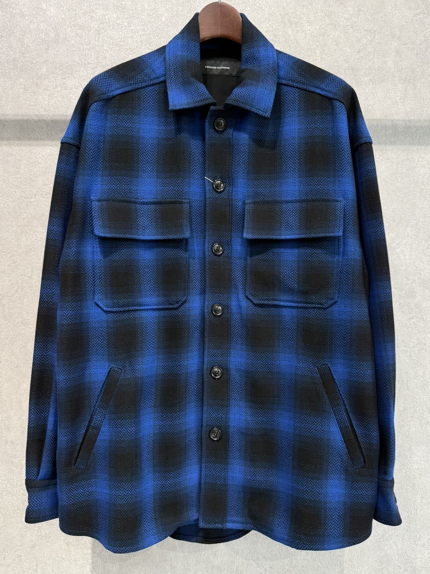 CPO SHIRTS JK / RC37-JK-004 / CPOチェックシャツジャケット / ブルーチェック