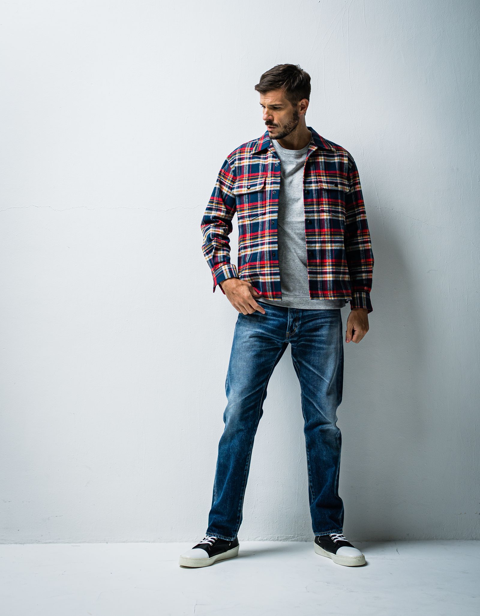 OR VINTEAGE JEANS / OR1-ST-001 / スリムテーパードストレートデニム / インディゴユーズド (12月中旬入荷予定)