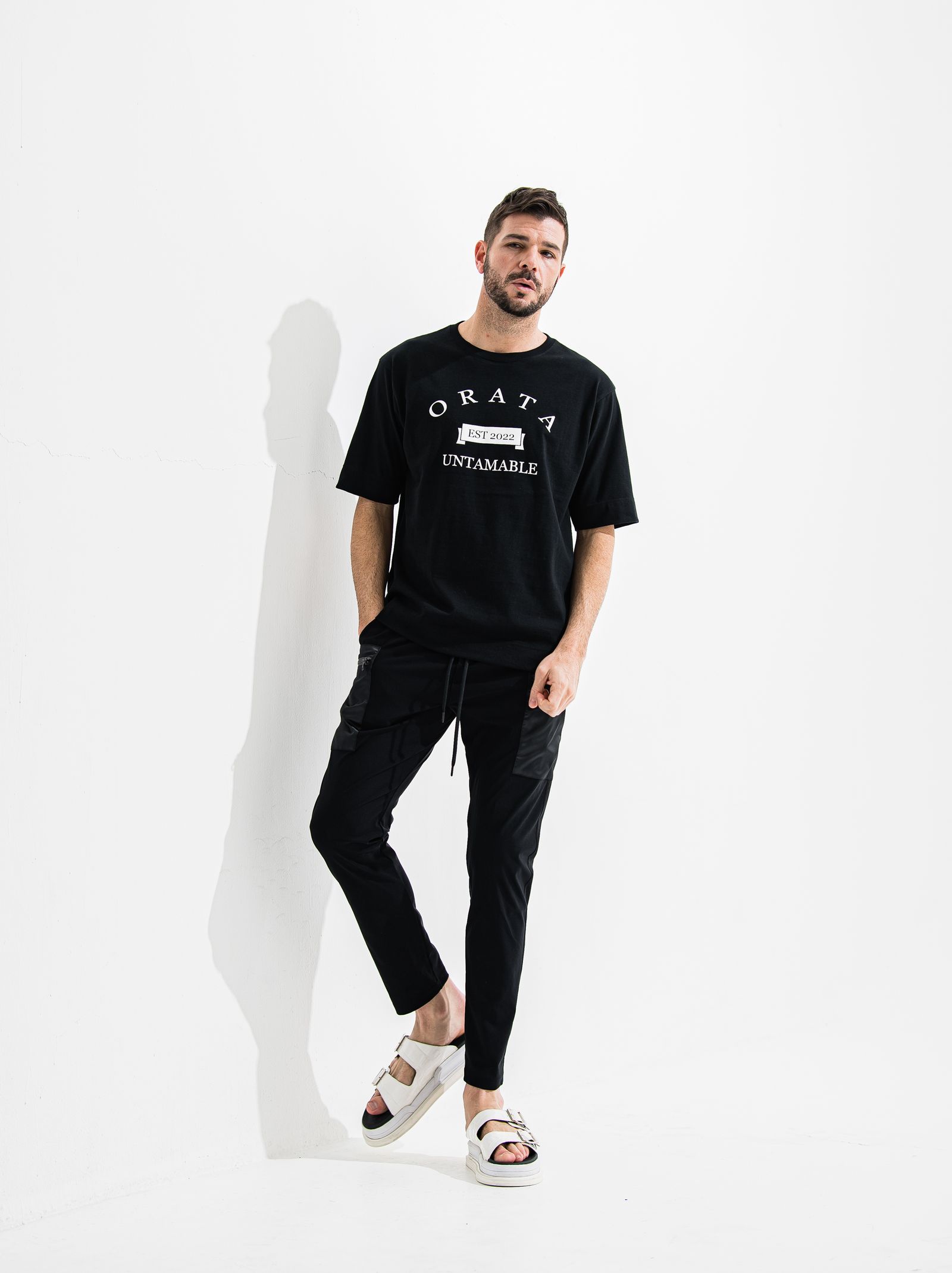 NYLON GR PT / OR2-ST-006 / ナイロンギアカーゴパンツ / ブラック (7月中旬入荷予定)