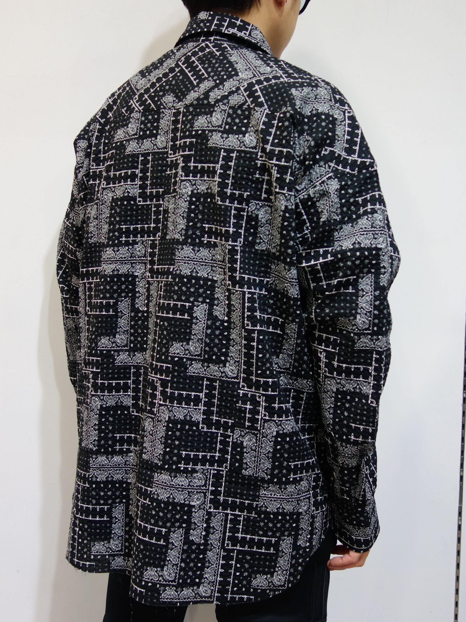 【※期間限定販売※】 BANDANA OVER GOWN SHIRTS / RC19-SH-002 / バンダナオーバーシャツ
