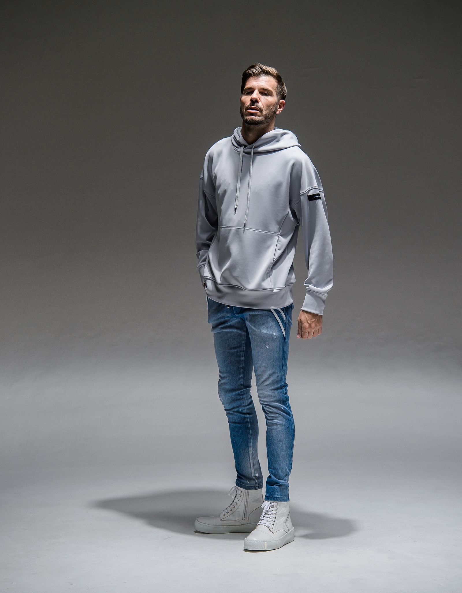【※期間限定販売※】 ANTIBACTERIAL CTS LOOSE HOODIE / RC21-C-001 / バックプリントパーカー