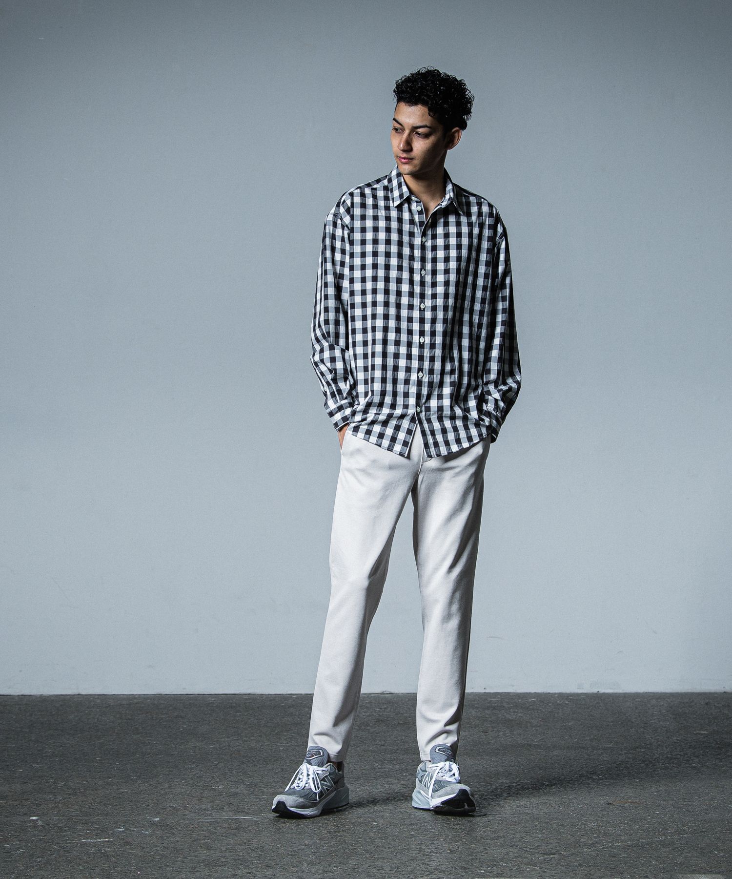 ERIC EASY PANTS / RC33-ST-027 / ルーズイージーパンツ / グレージュ