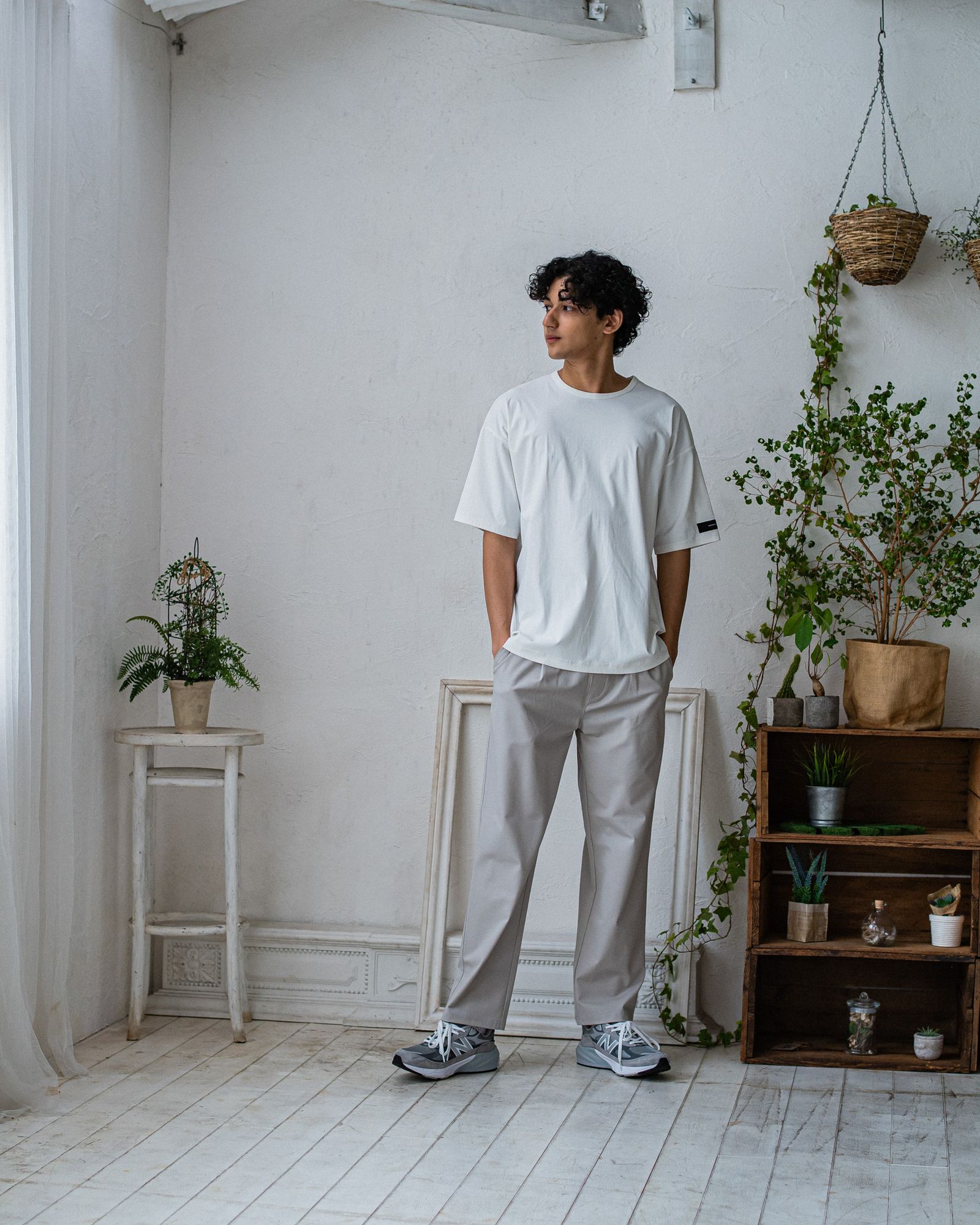 RESOUND CLOTHING - CHRIS EASY WIDE TUCK PANTS / RC32-ST