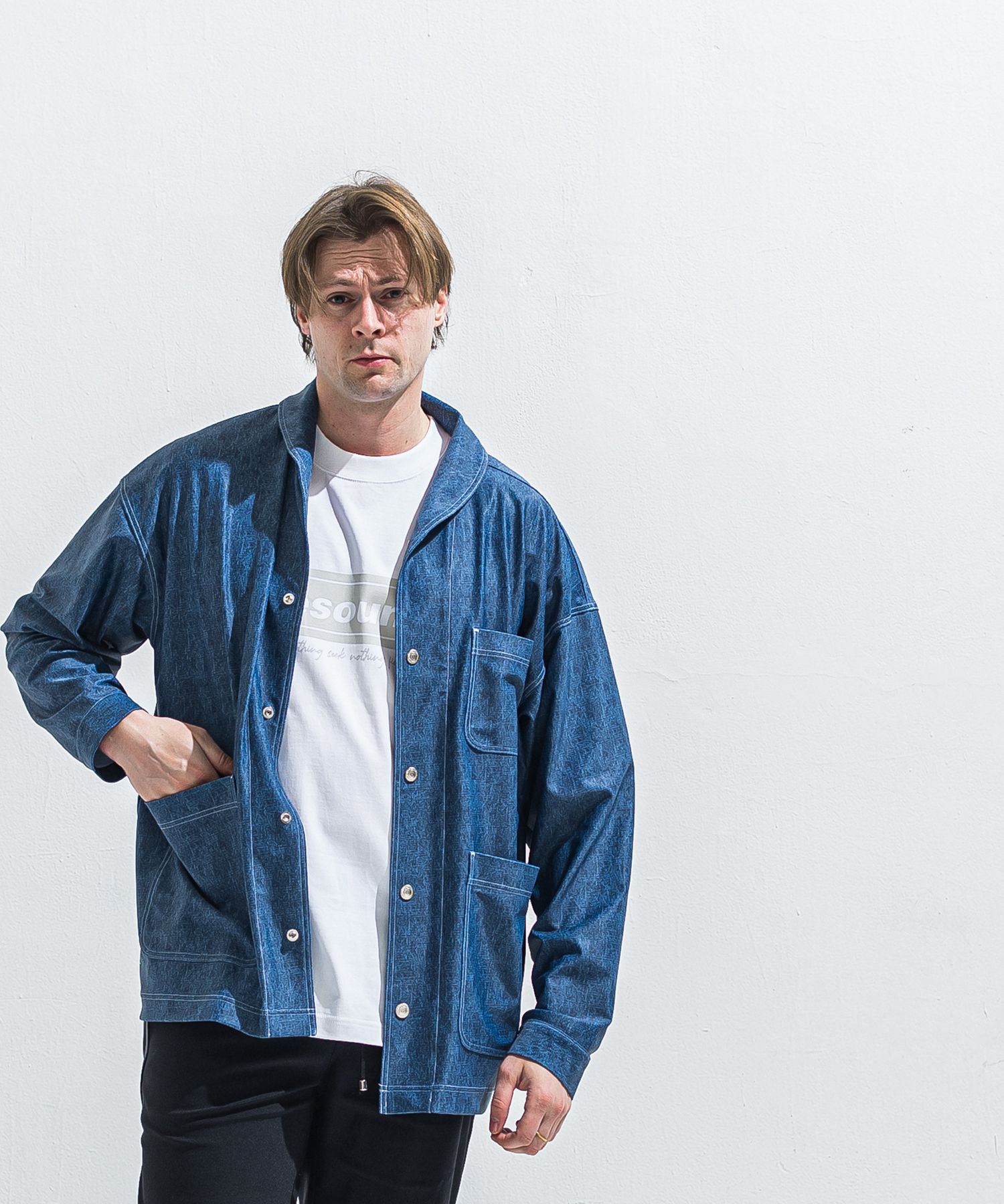 RUSH CAVER ALL / RC40-JK-002 / ラッシュガードカバーオール / ダークインディゴ (5月中旬入荷予定)