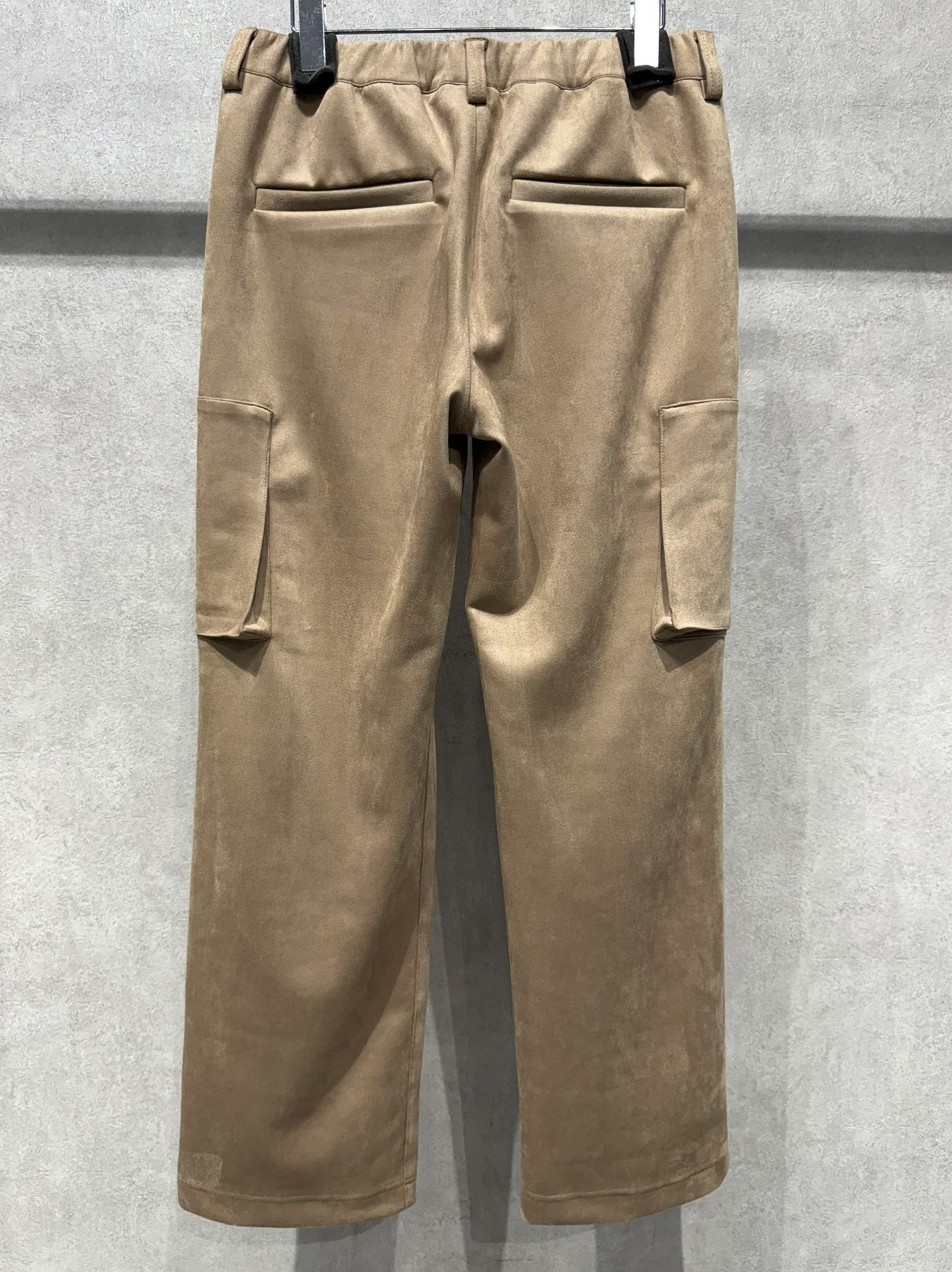 DAVID CARGO PANTS / RC38-ST-040 / スエードワイドカーゴパンツ / ブラウン