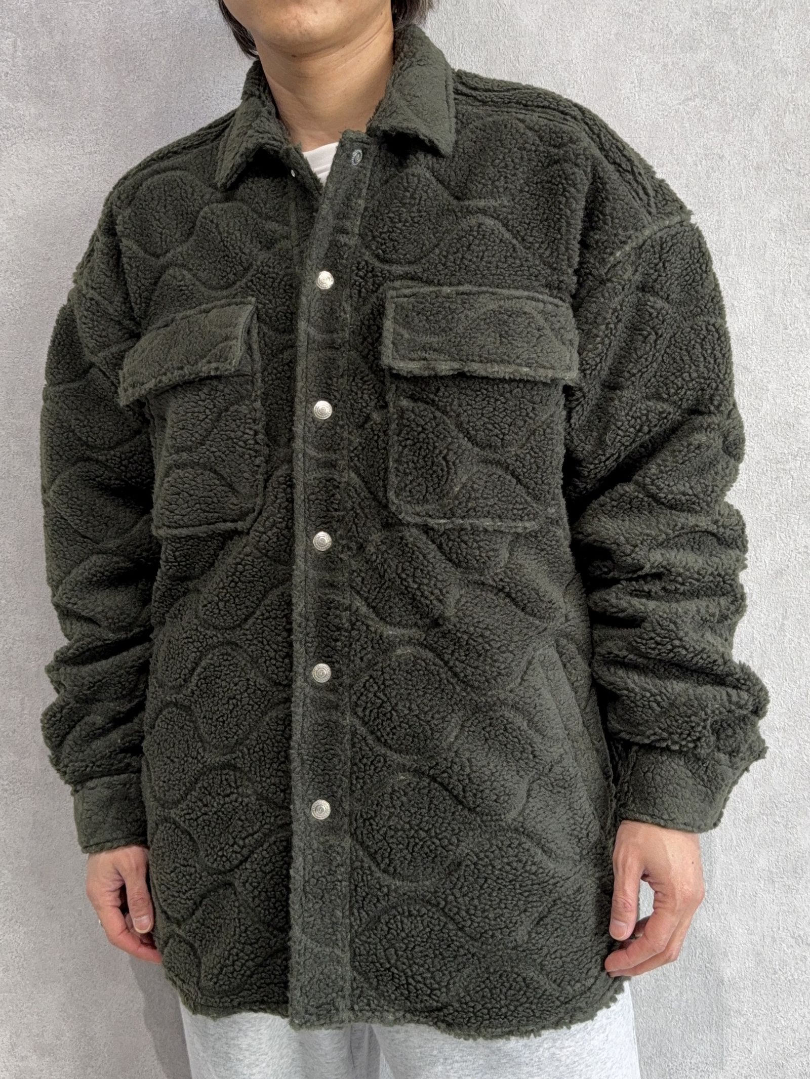 CPO BOA SHIRTS JK / RC38-JK-006 / ボアCPOシャツジャケット / カーキ