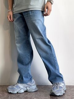 EX DENIM JERSEY WIDE PT / RC32-ST-016WTD / デニムジャージーワイドパンツ / ライトインディゴ