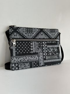VINTAGE BANDANA SACOCHE / RC17-BAG-003 / バンダナサコッシュ / ブラック