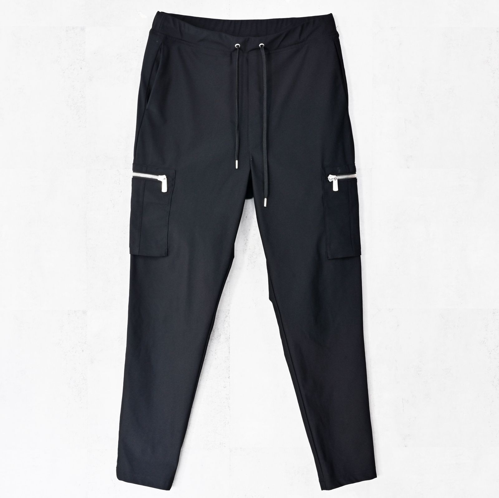 REX CARGO / RC42-ST-030 / ジップポケットイージーカーゴパンツ / ブラック (1月上旬入荷予定)