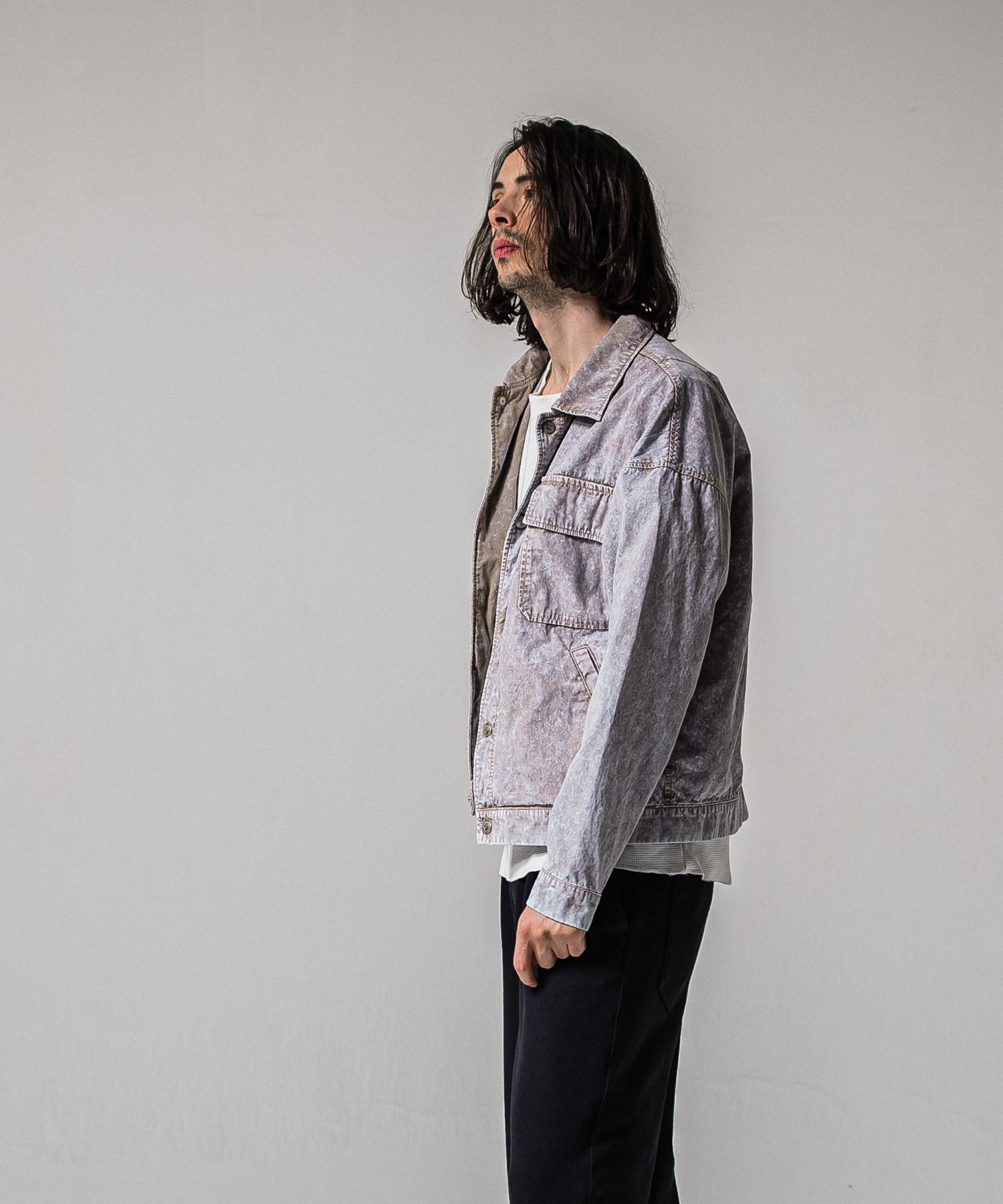 FIELD SHIRT JK / RC39-SH-004 / ミリタリーシャツジャケット / ブラウン (2月中旬入荷予定)