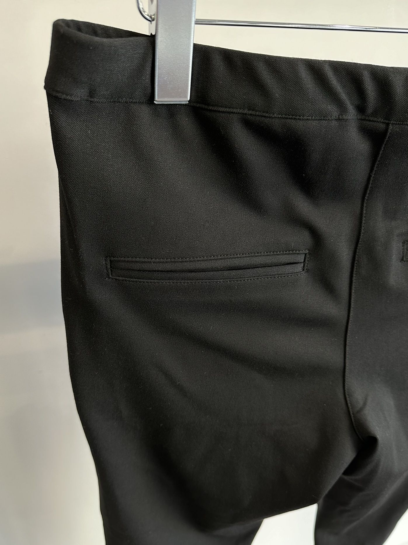 PAT TIGHT EASY PANTS / RC31-ST-037 / ベルト付きイージーパンツ / ブラック