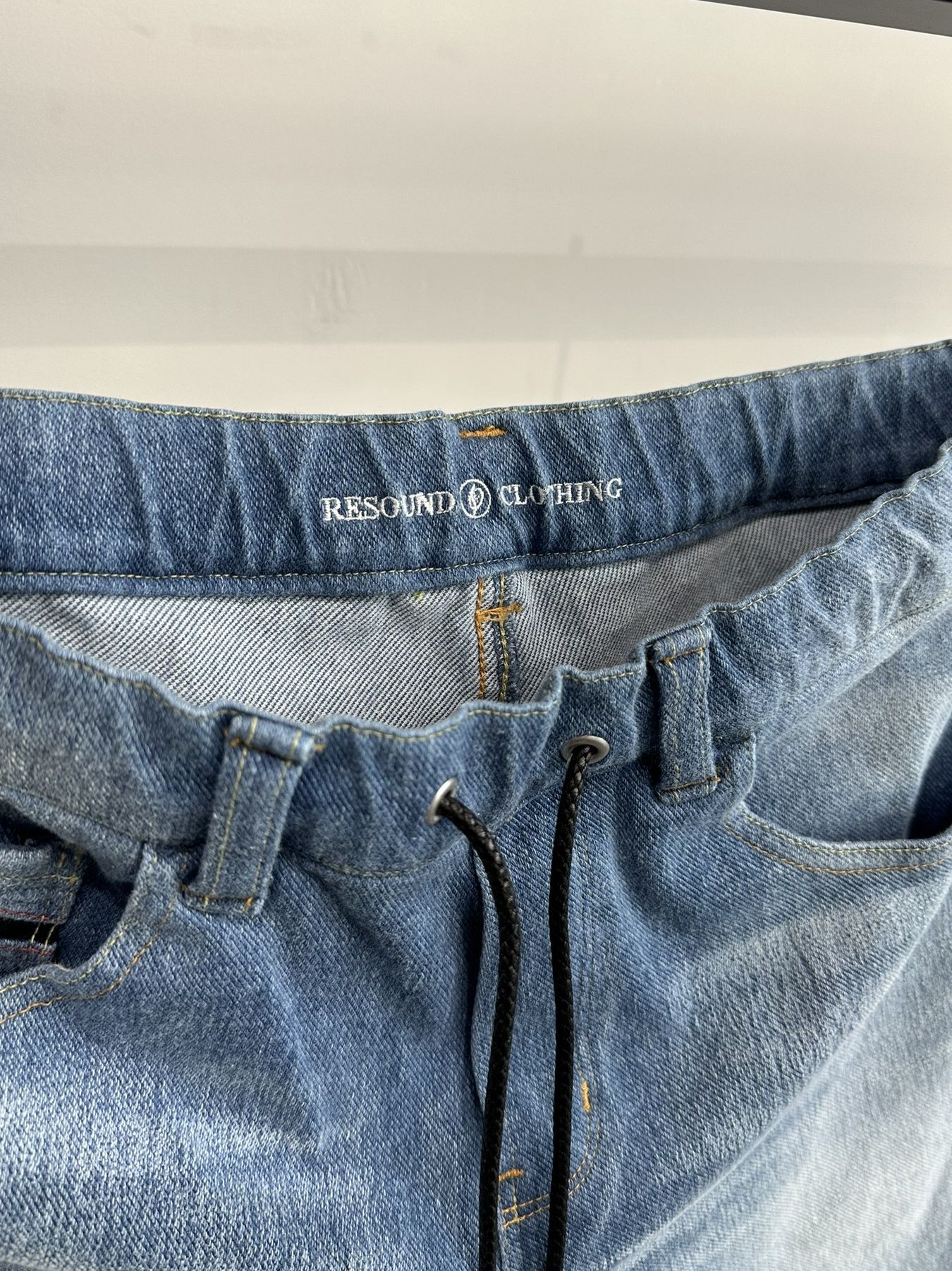 MICK DENIM JERSEY / RC33-ST-020 / デニムジャージテーパードパンツ / インディゴユーズド