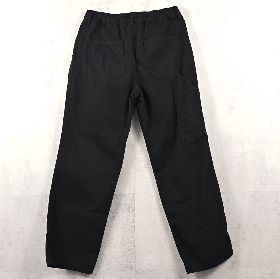 WK PT / RC41-ST-042 / ワンタックワークデニムパンツ / ブラック (8月中旬入荷予定)