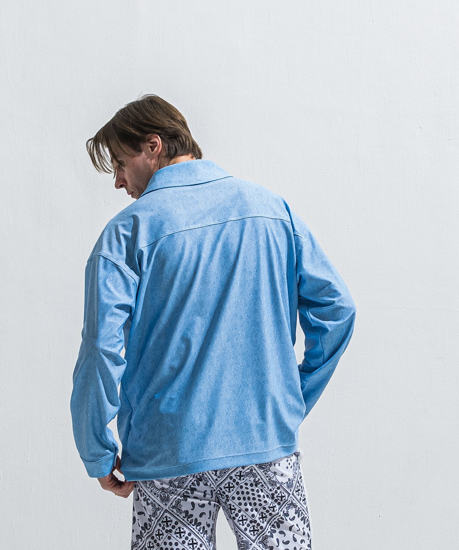 RUSH CAVER ALL / RC40-JK-002 / ラッシュガードカバーオール / ライトインディゴ (5月中旬入荷予定)