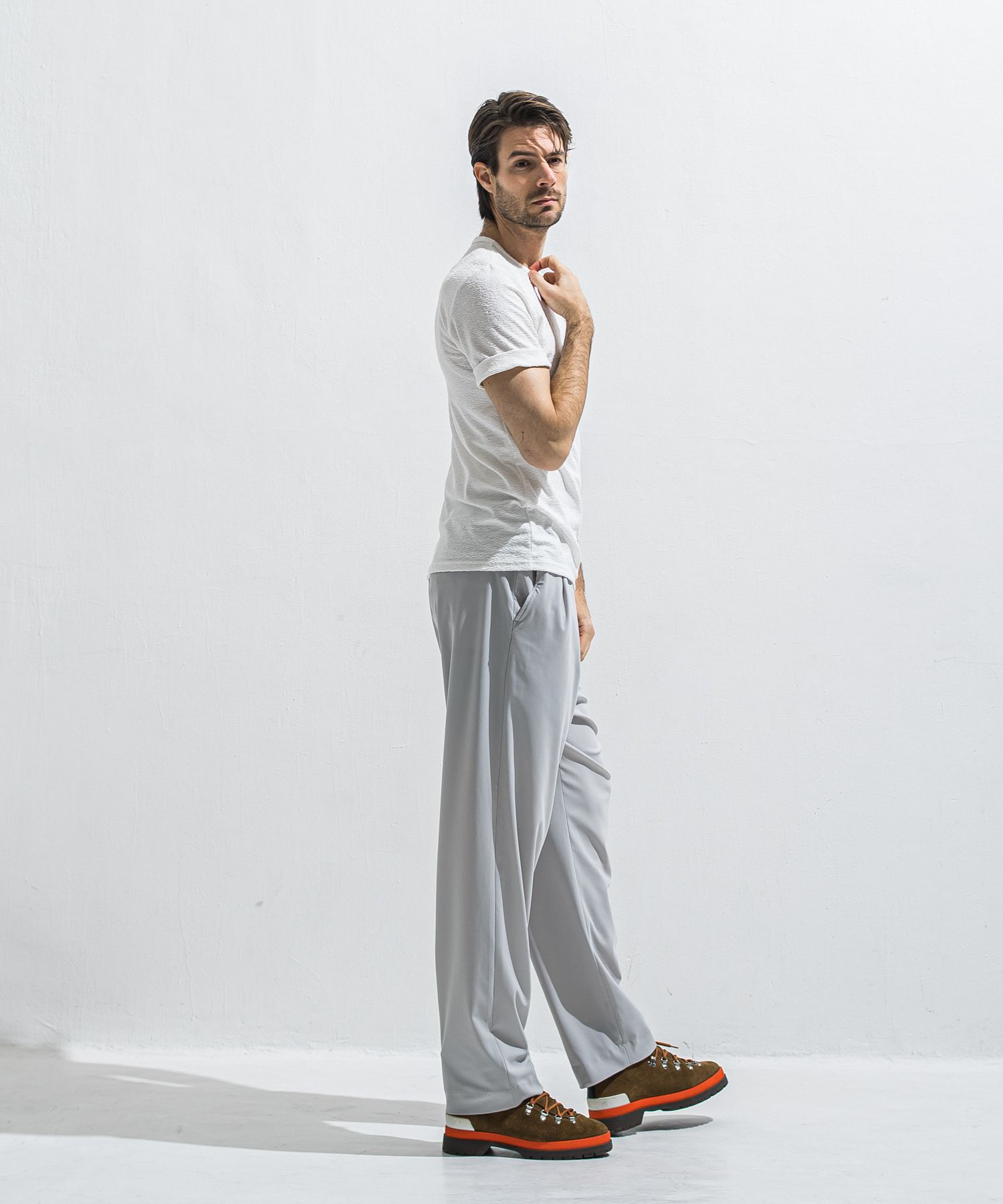 BEN PANTS / RC40-ST-038 / スーパーワイドパンツ / グレー (5月中旬入荷予定)