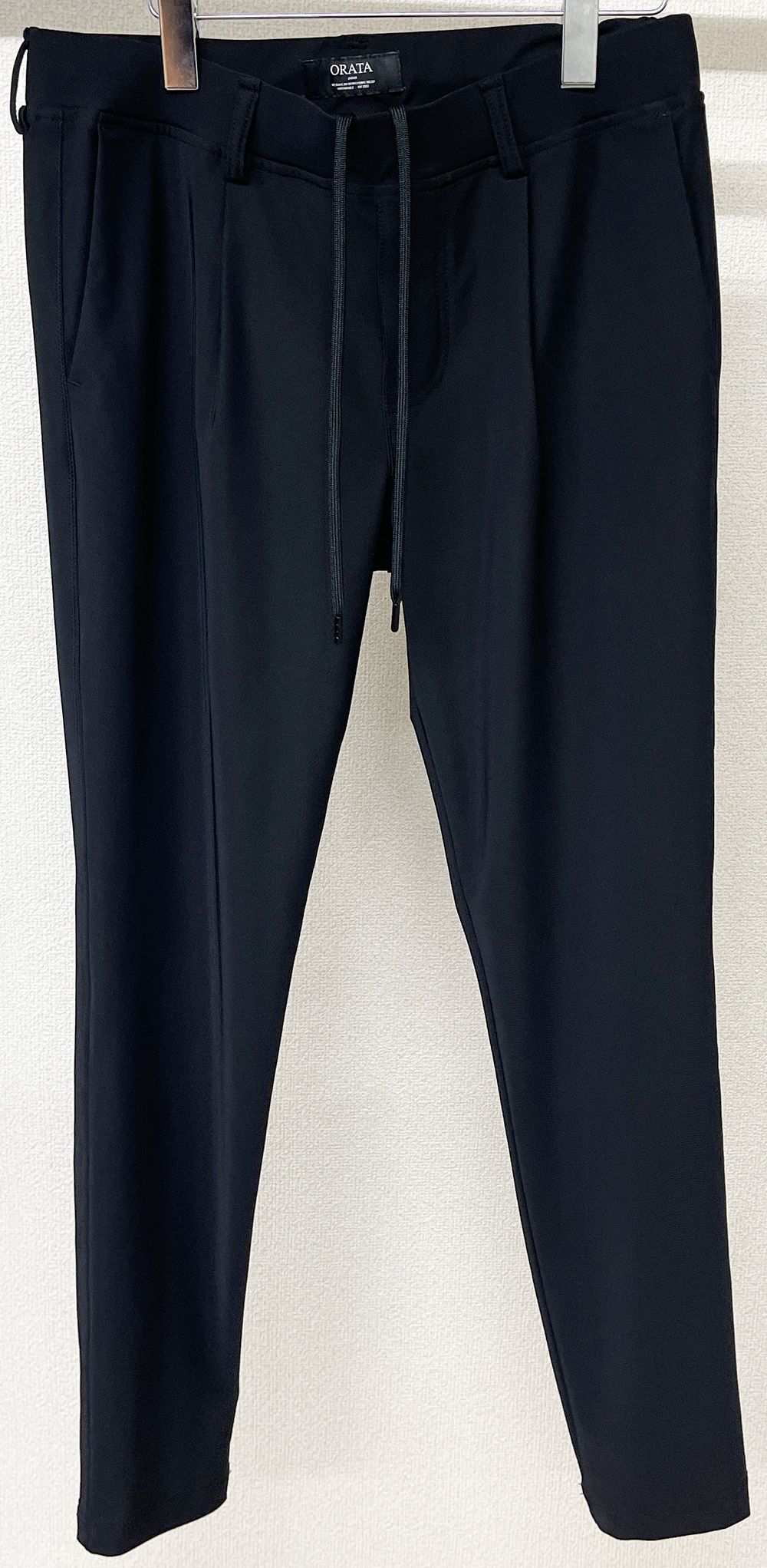 OX JERSEY SL TUCK PANTS / OR2-ST-008 / イージータックパンツ / ブラック