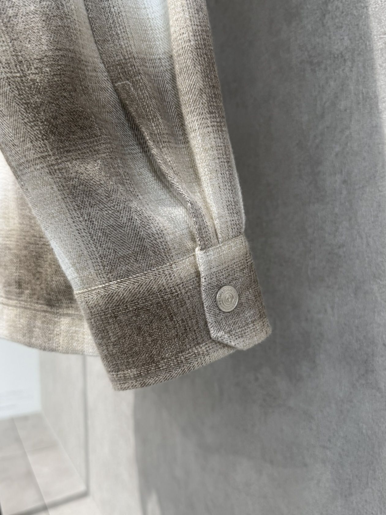 FLANNEL CHECK JK / RC38-JK-007 / フランネルチェックCPOジャケット / ブラウン