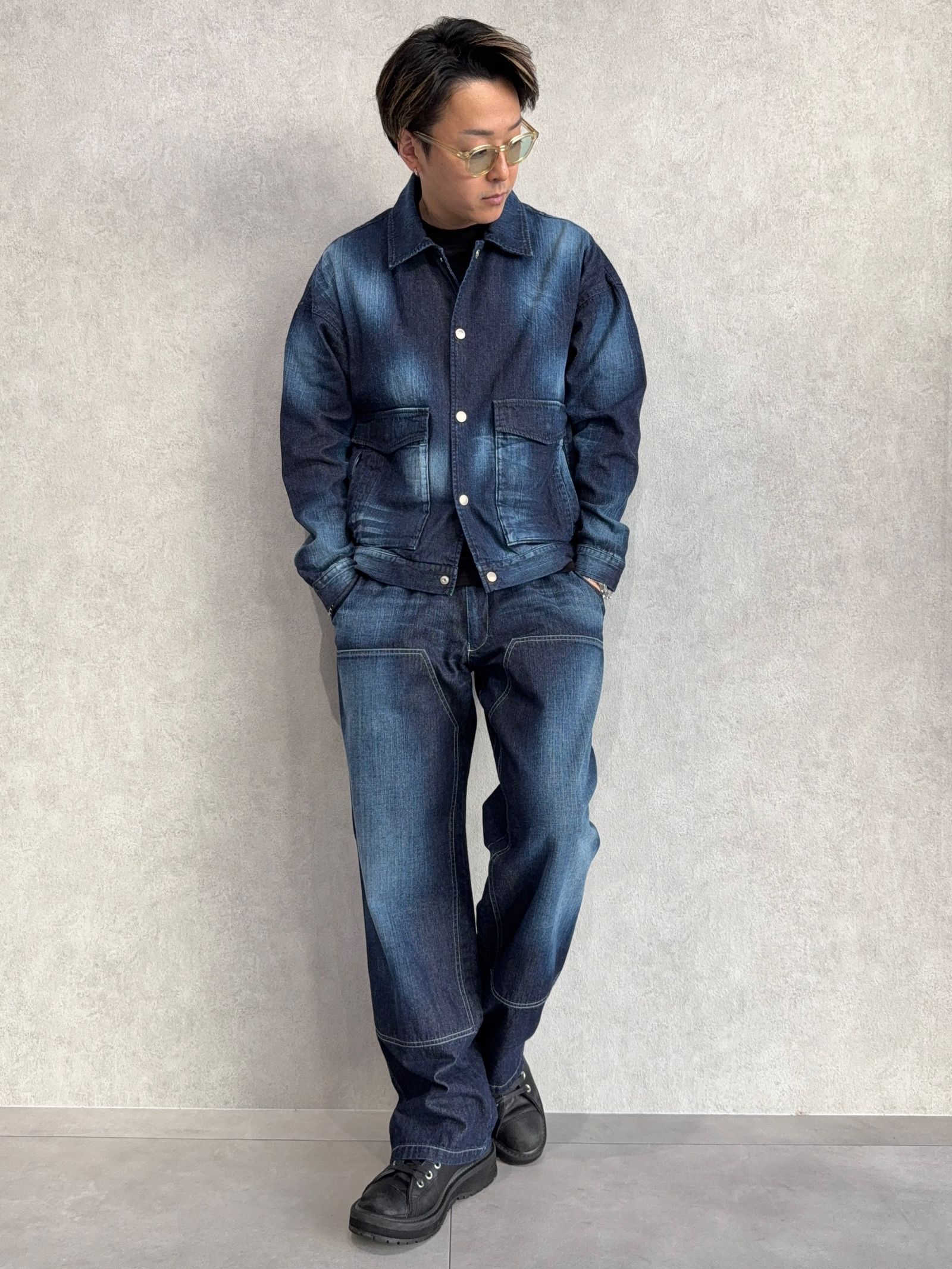 洗練された"ネオヴィンテージ"なデニムセットアップ