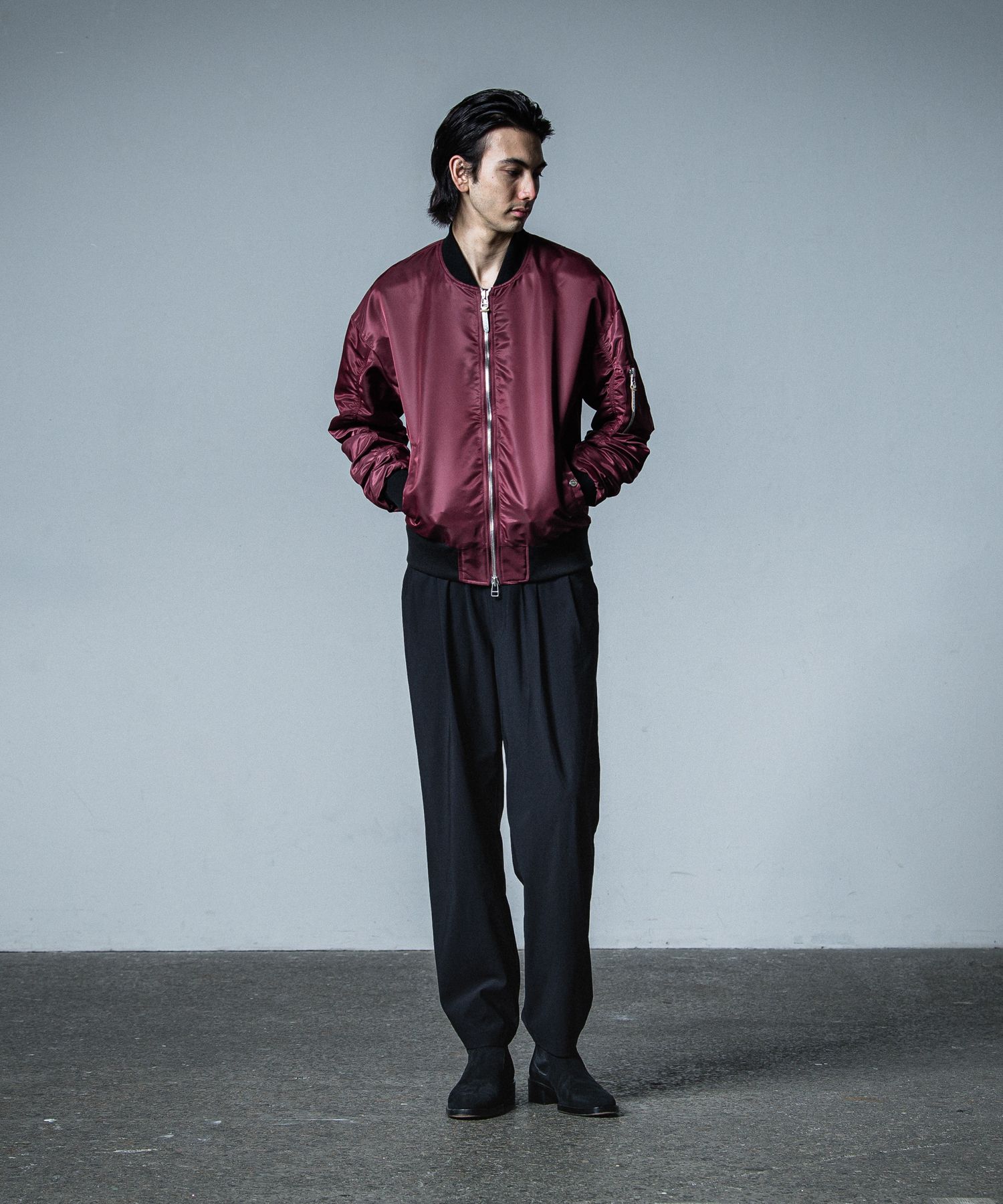 BEN PANTS / RC33-ST-038 / スーパーワイドパンツ / ブラック
