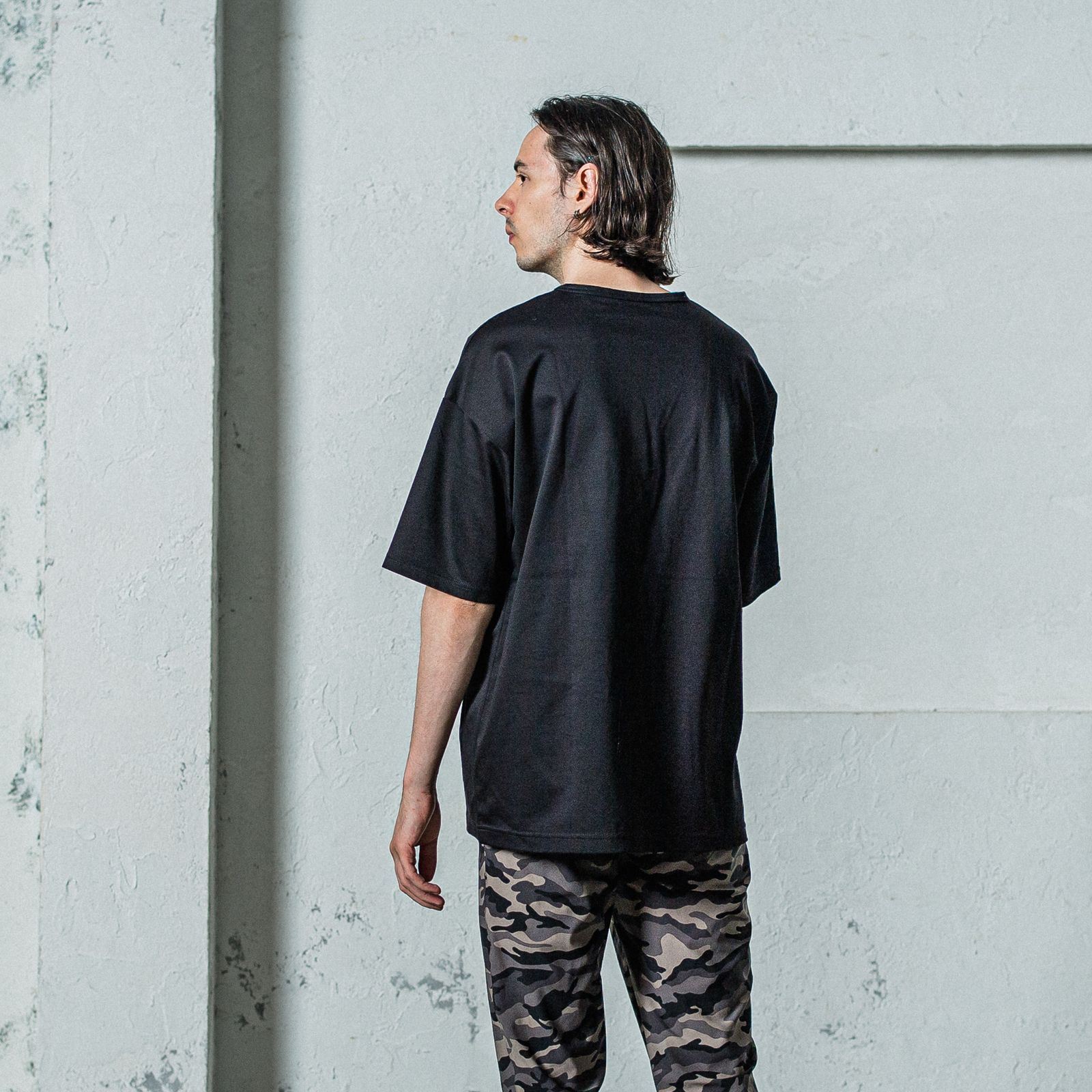 FINEST BASIC LOOSE T / RC35-T-007 / 最高品質コットンビッグTシャツ / ブラック