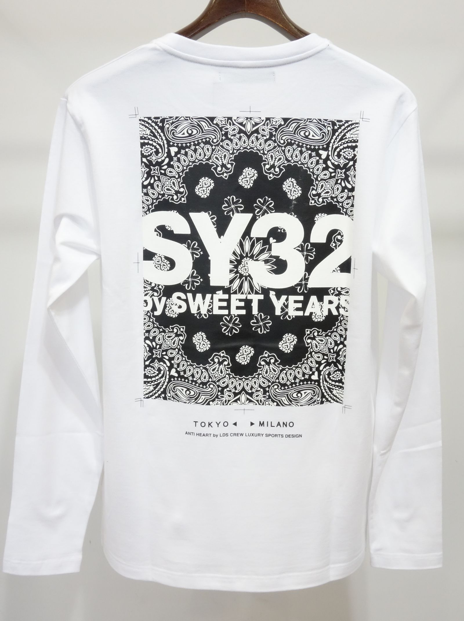 PAISLEY BACK PRINT L/S TEE / 10815J / ロングスリーブTシャツ
