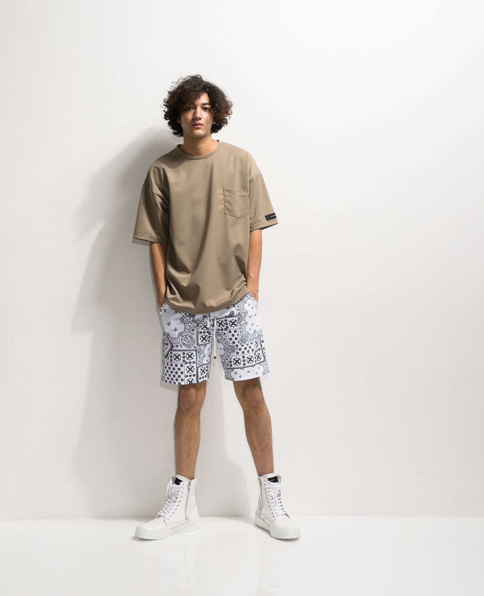DOUBLE LOOSE POCKET TEE / RC20-T-008 / ビッグTシャツ