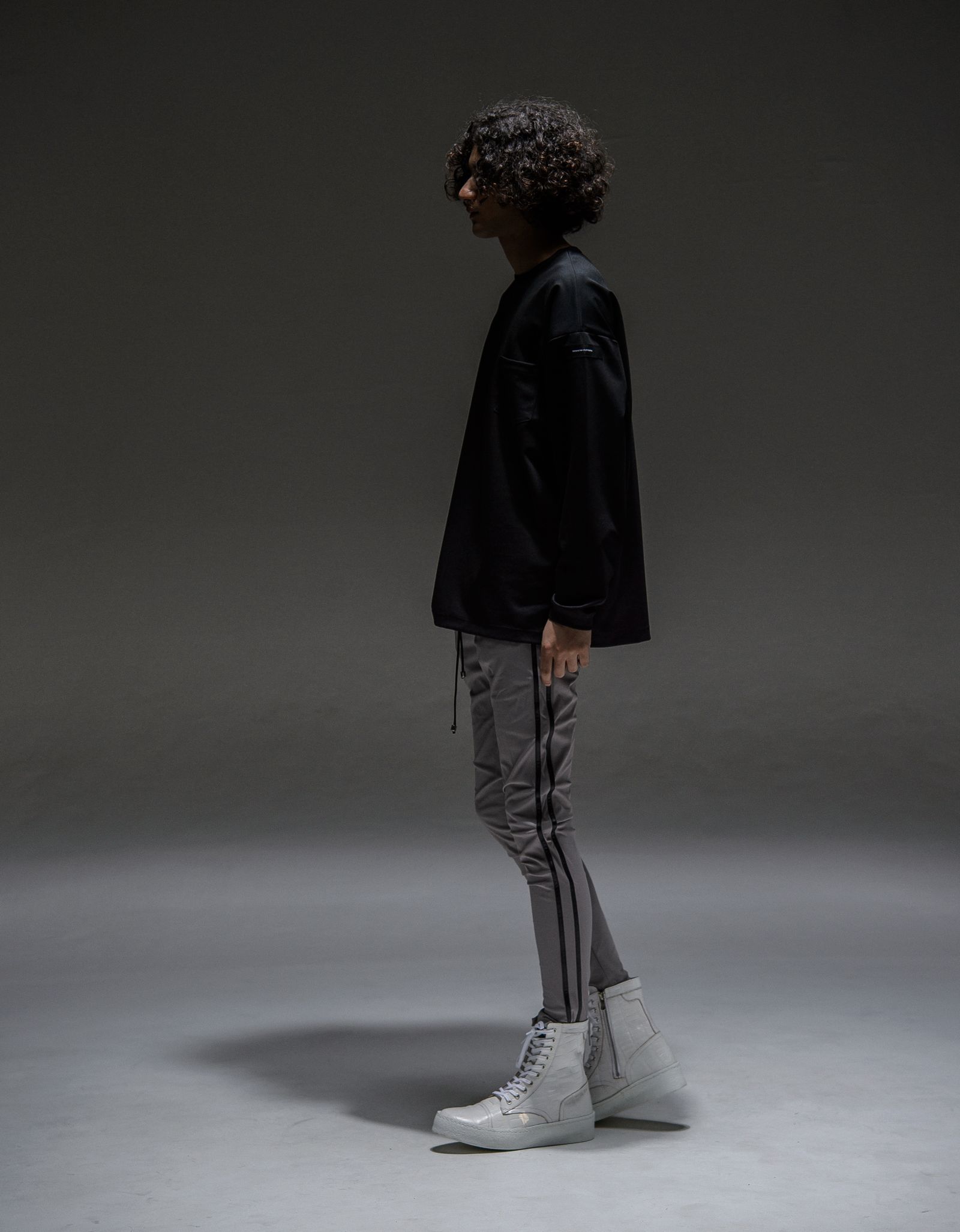 DOUBLE LOOSE POCKET LONG TEE / RC21-T-003 / ロングスリーブTシャツ