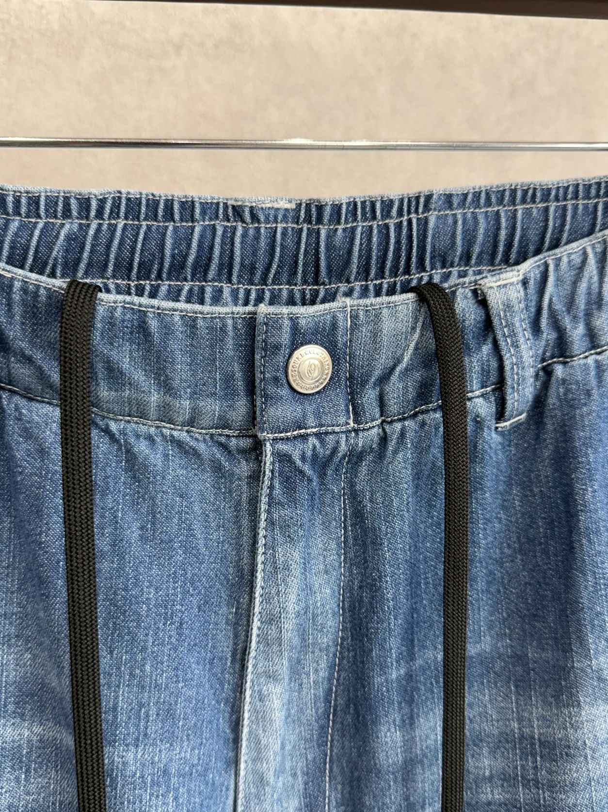 DOUBLE KNEE PT / RC39-ST-041 / ダブルニーワイドデニムパンツ / ライトインディゴ